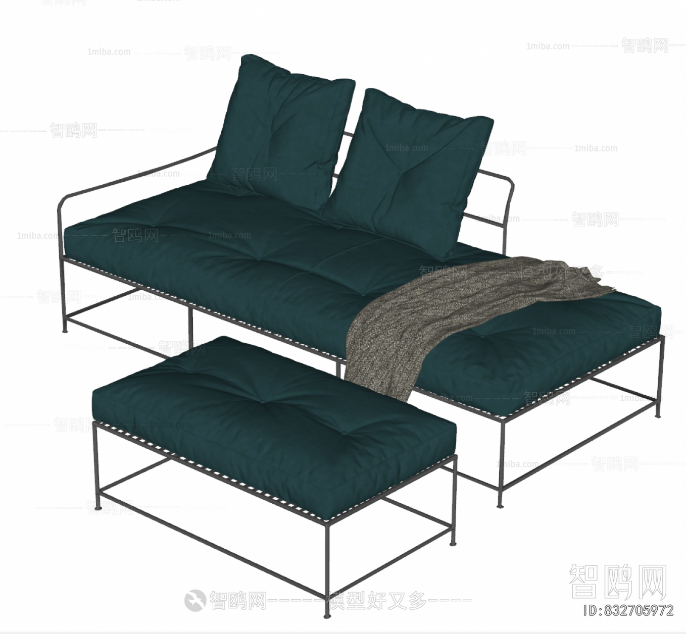 Modern Three-seat Sofa