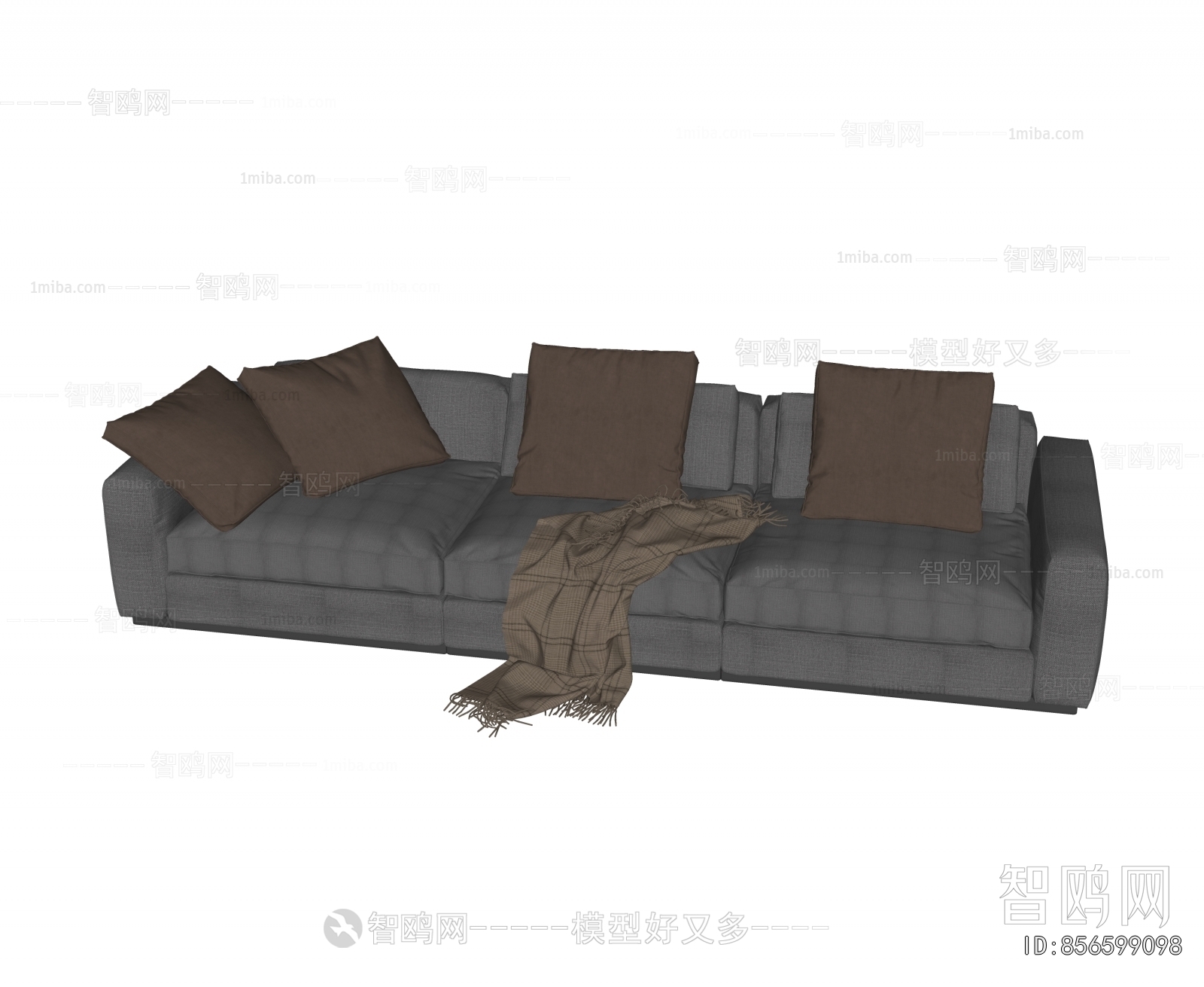 Modern Three-seat Sofa