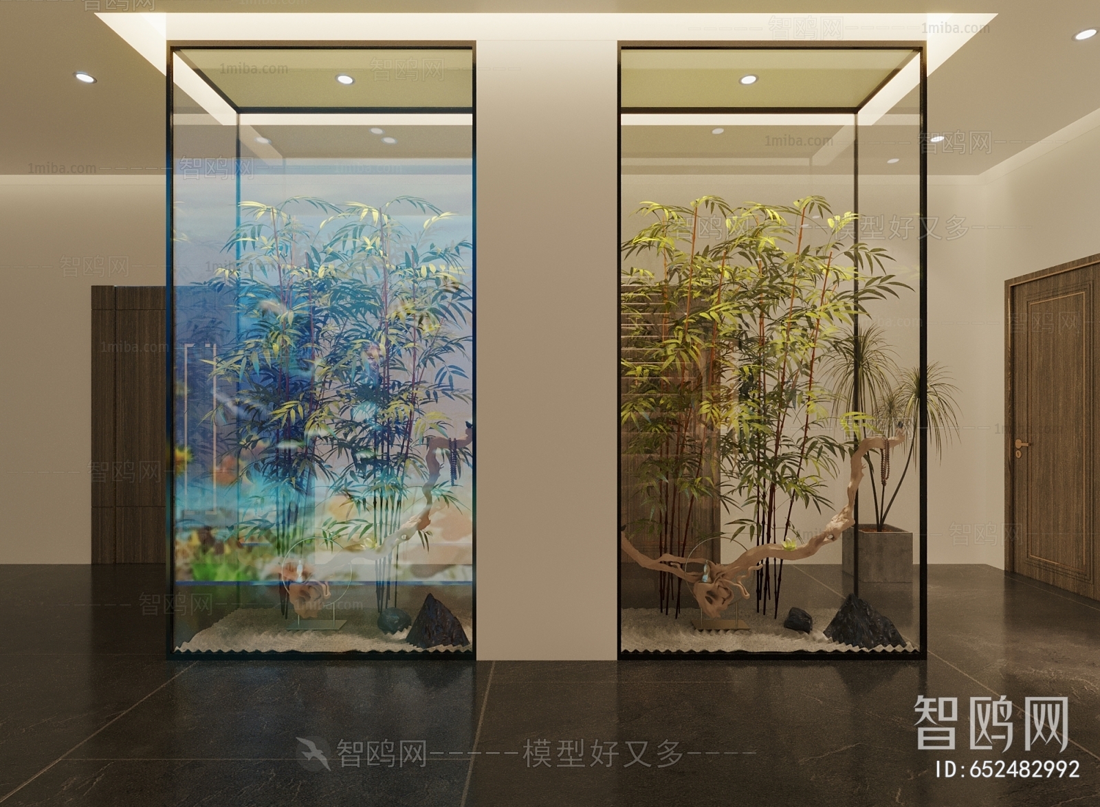 New Chinese Style Plant Landscaping