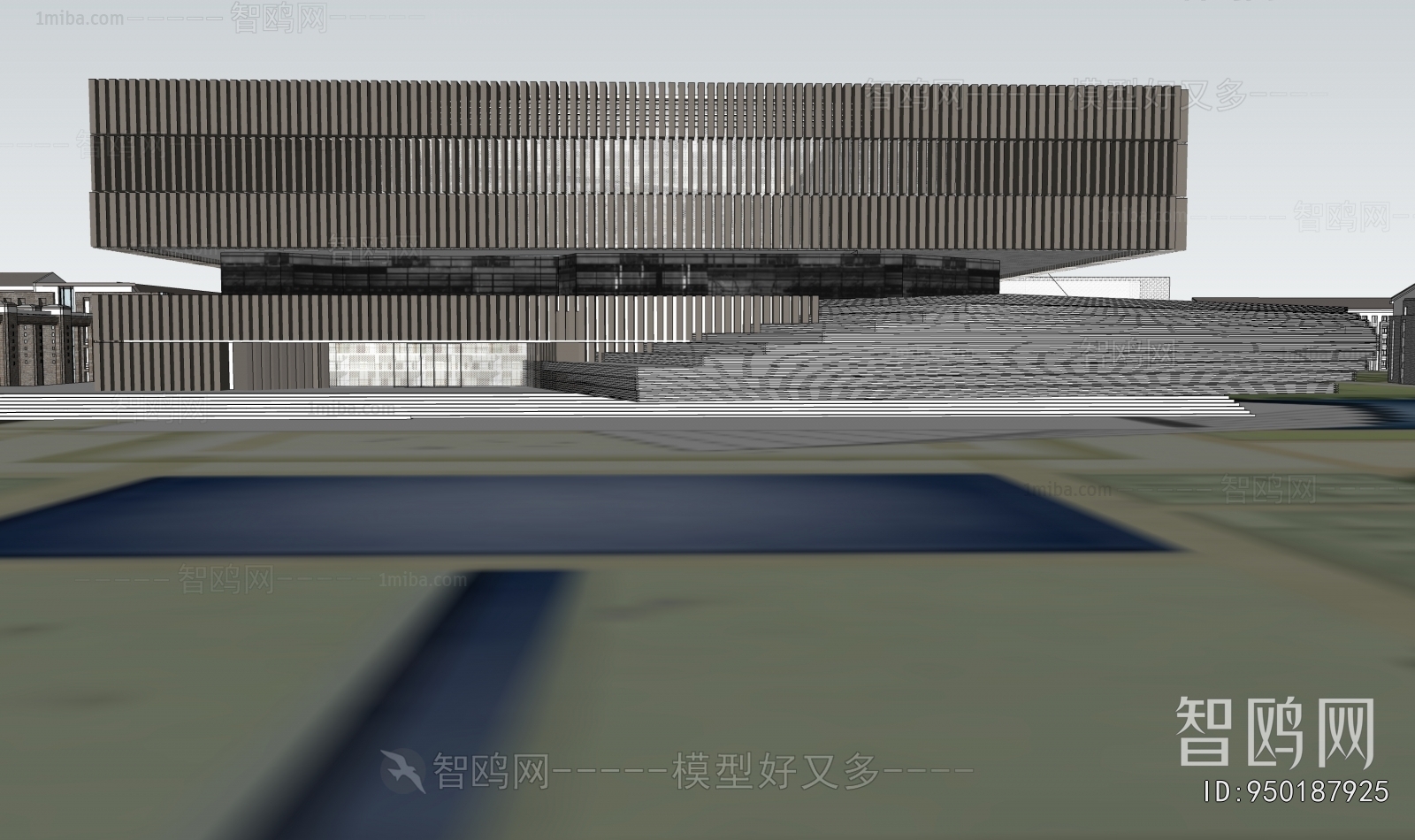 Modern School Building