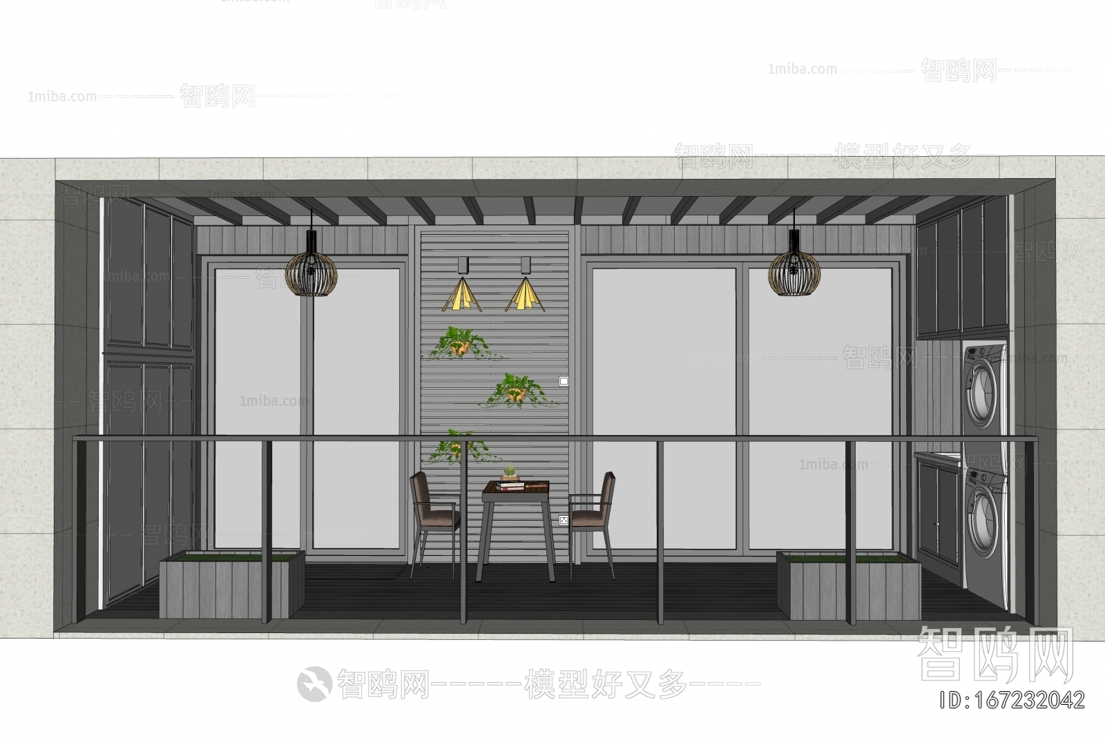 Modern Leisure Balcony