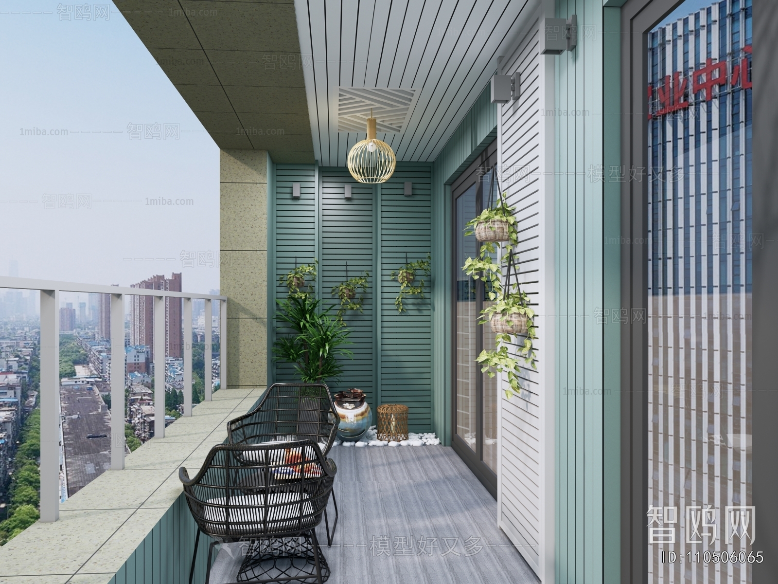 Modern Leisure Balcony