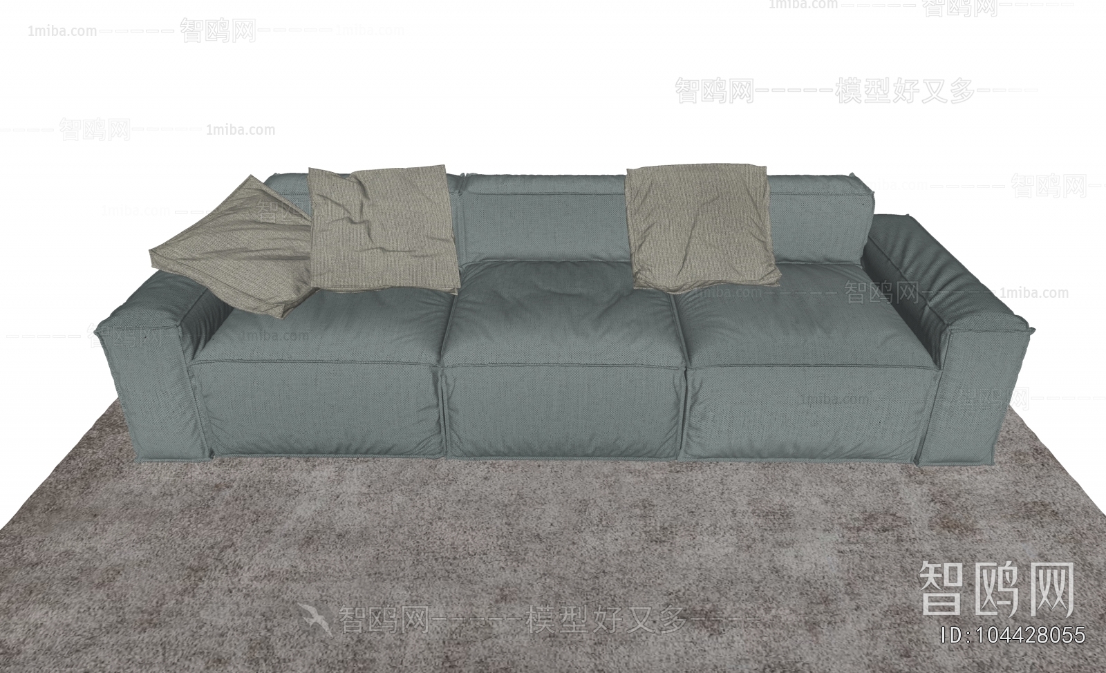 Modern Three-seat Sofa
