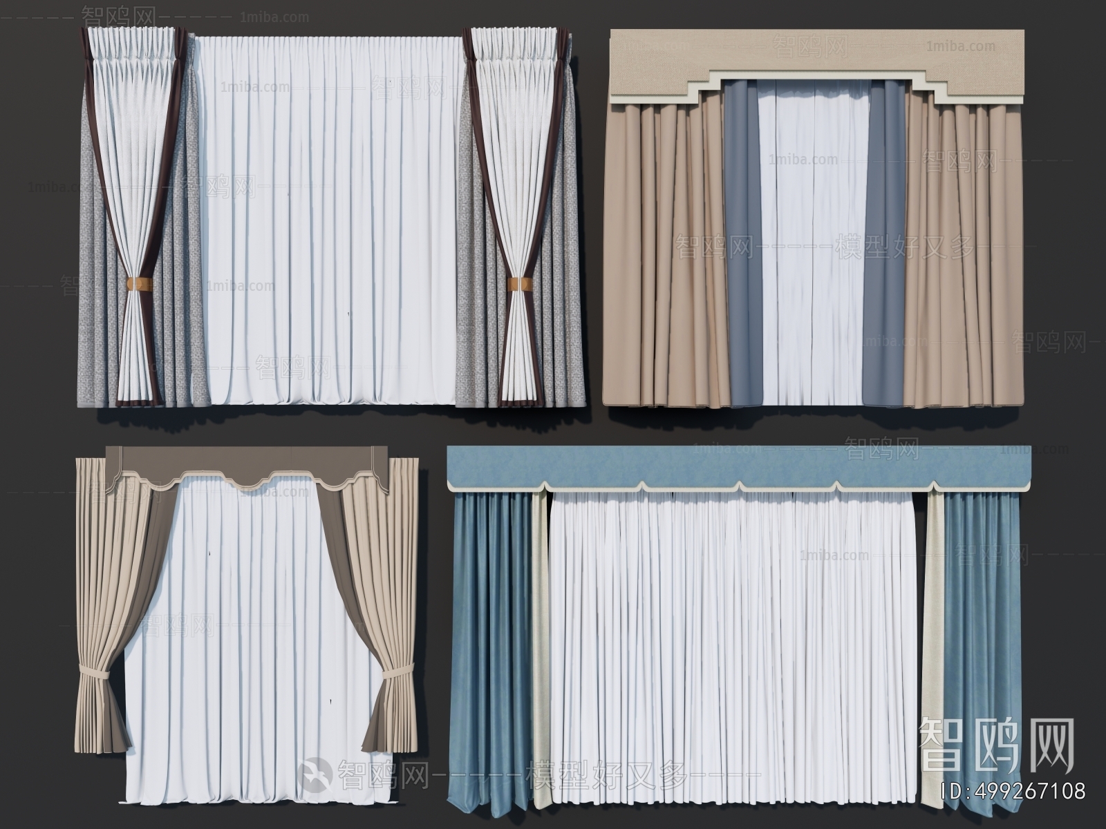 New Chinese Style The Curtain