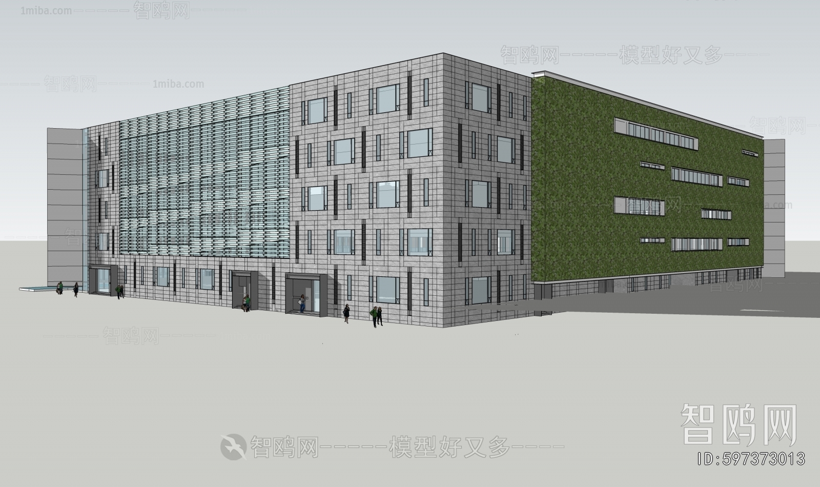 Modern Appearance Of Commercial Building