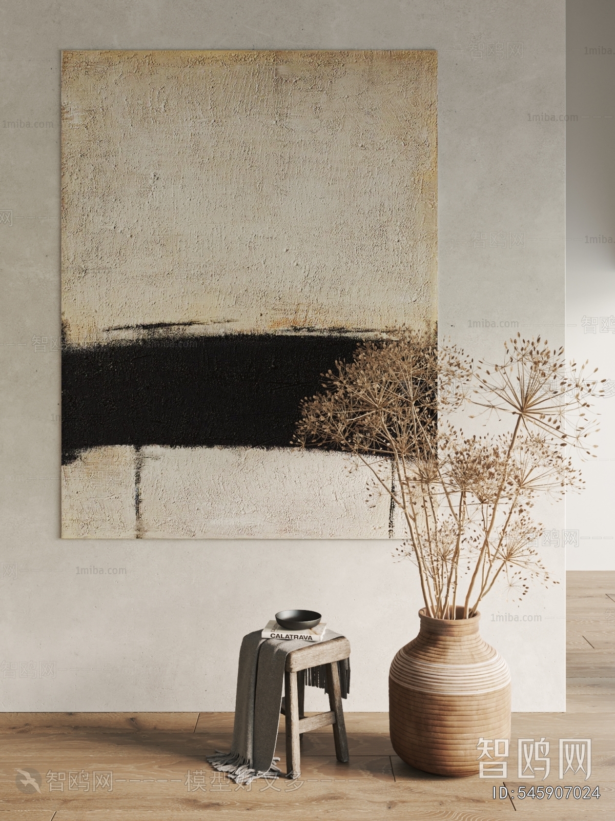 Wabi-sabi Style Painting
