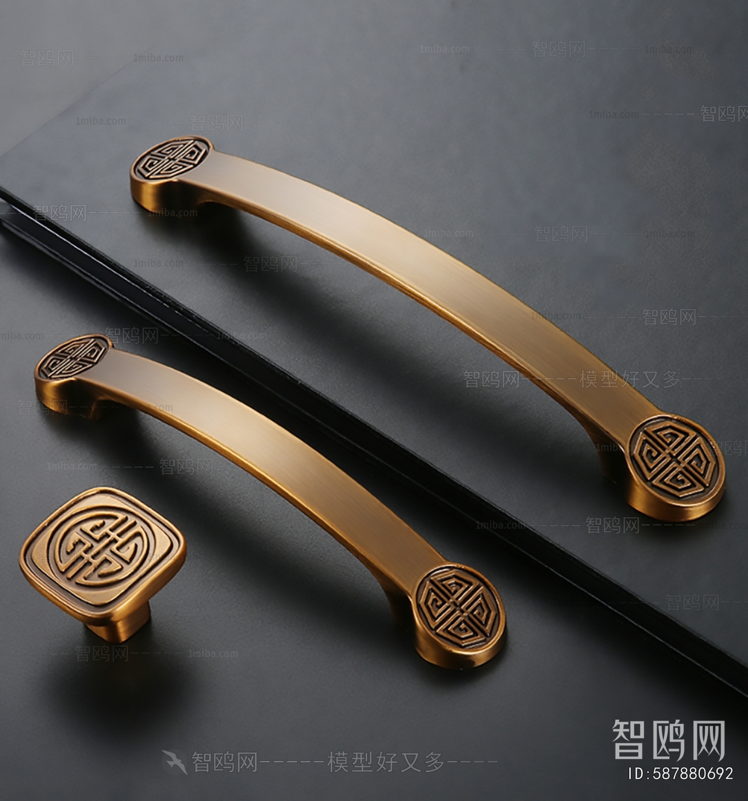 New Chinese Style Door Handle