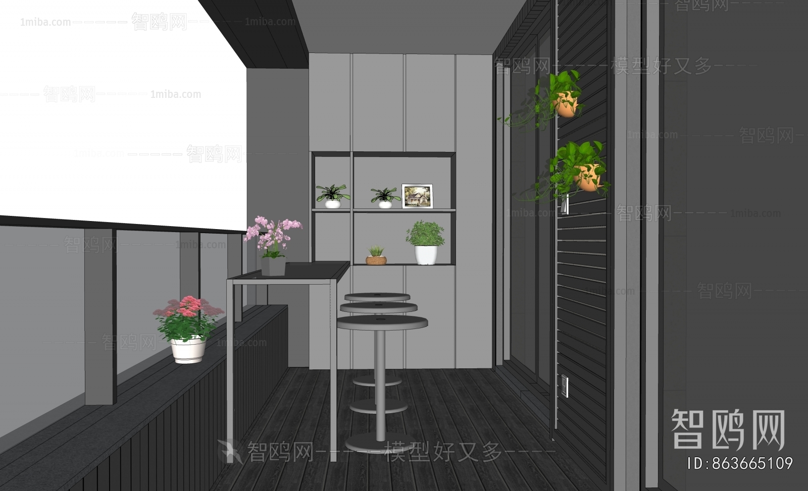 Modern Leisure Balcony