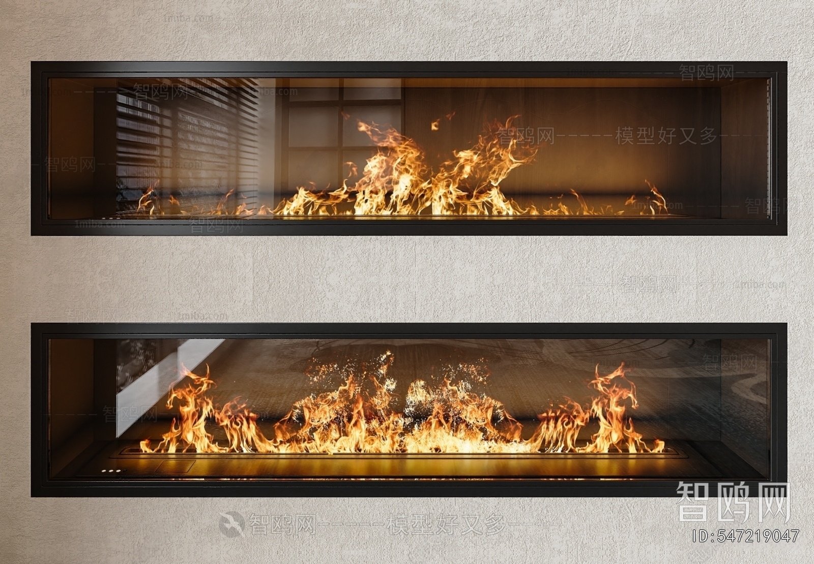 Modern Electronic Fireplace