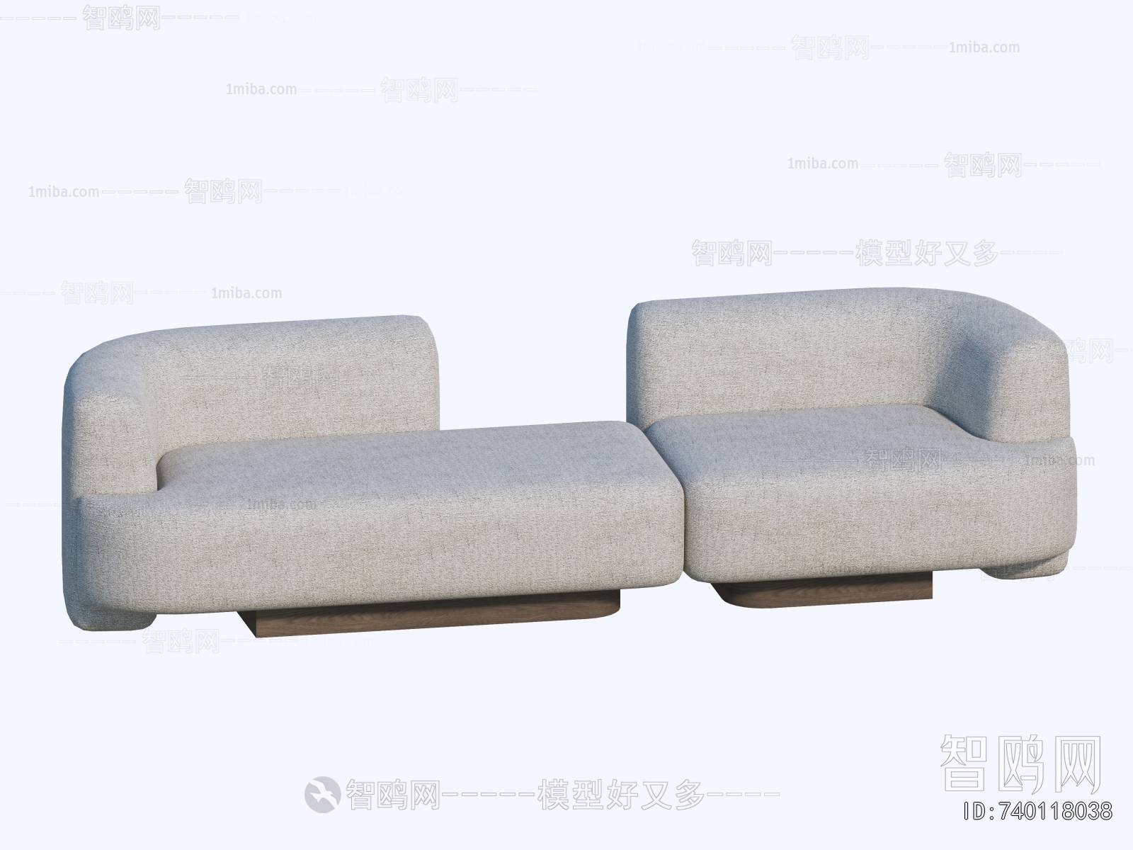 Modern Multi Person Sofa