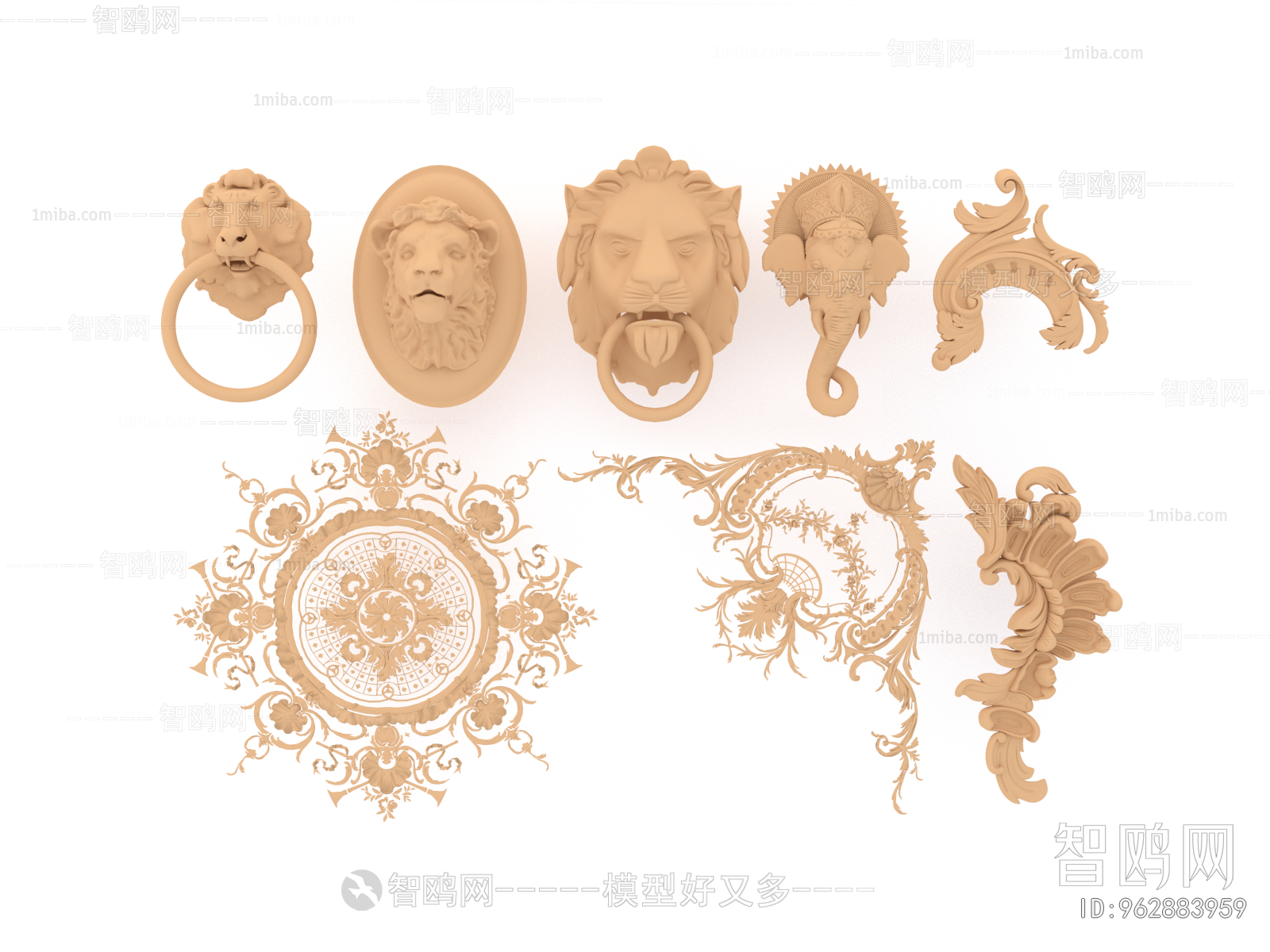 Chinese Style Door Handle