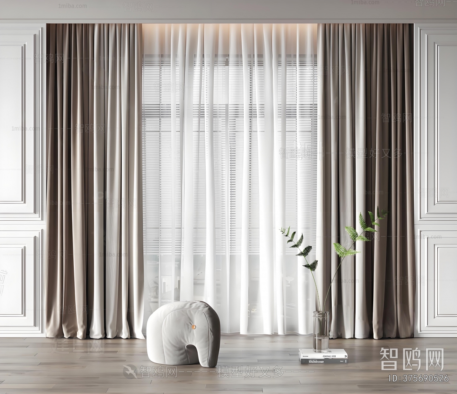 Modern The Curtain