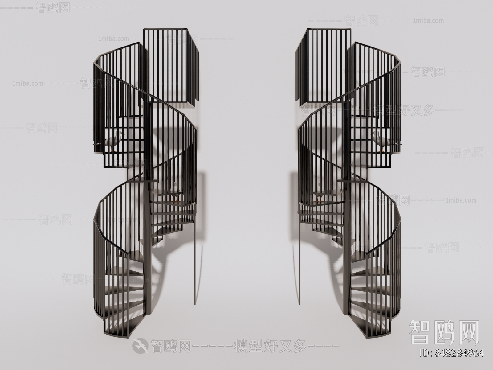 Modern Rotating Staircase
