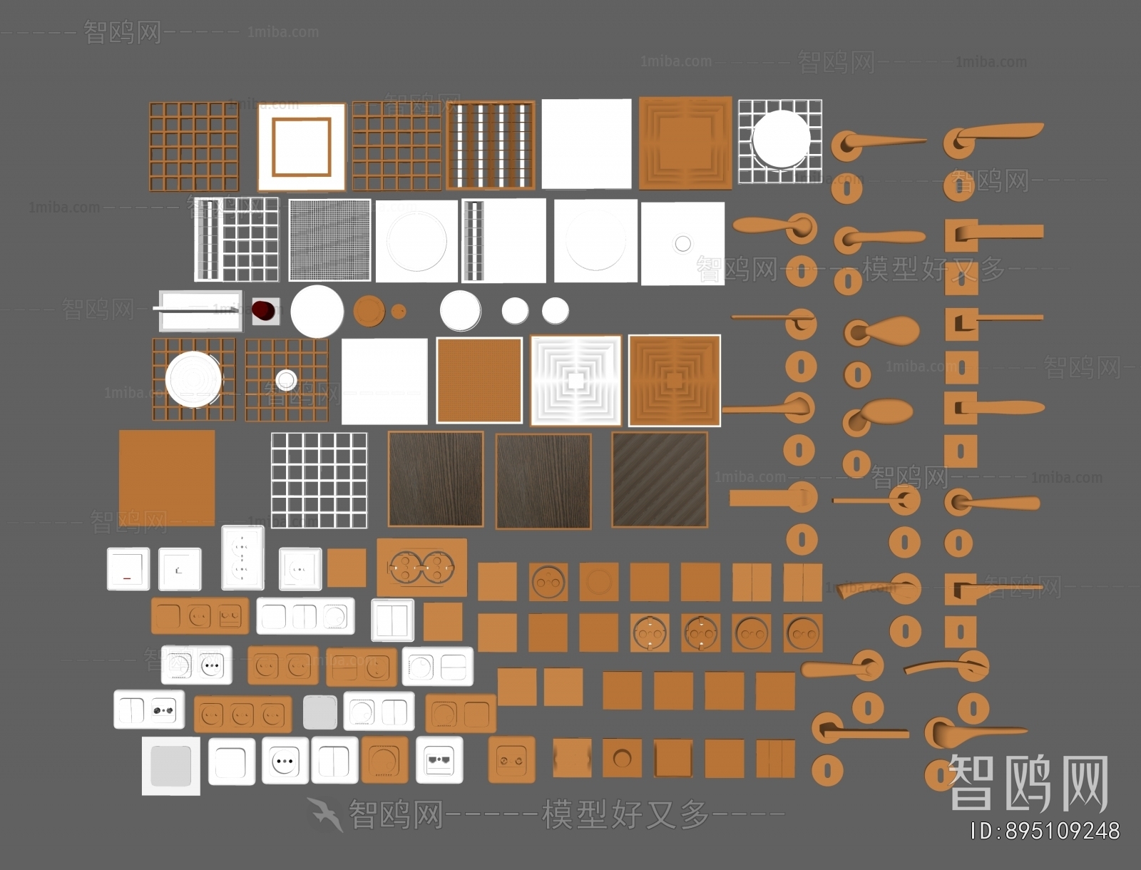 Modern Switch Socket Panel