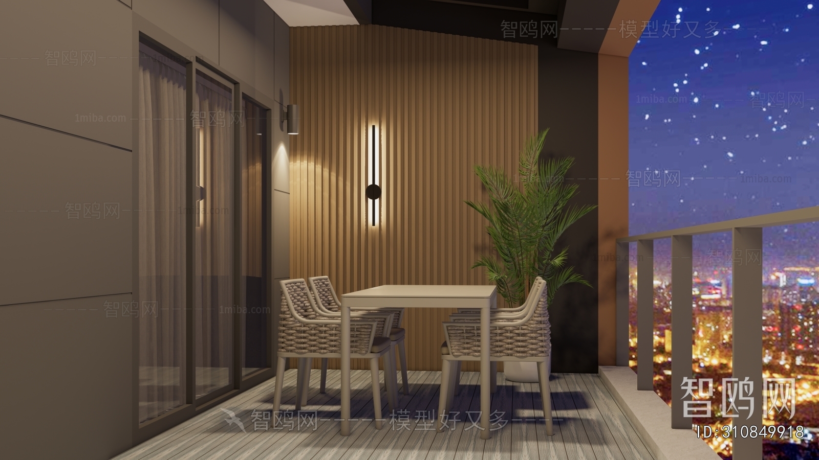 Modern Leisure Balcony