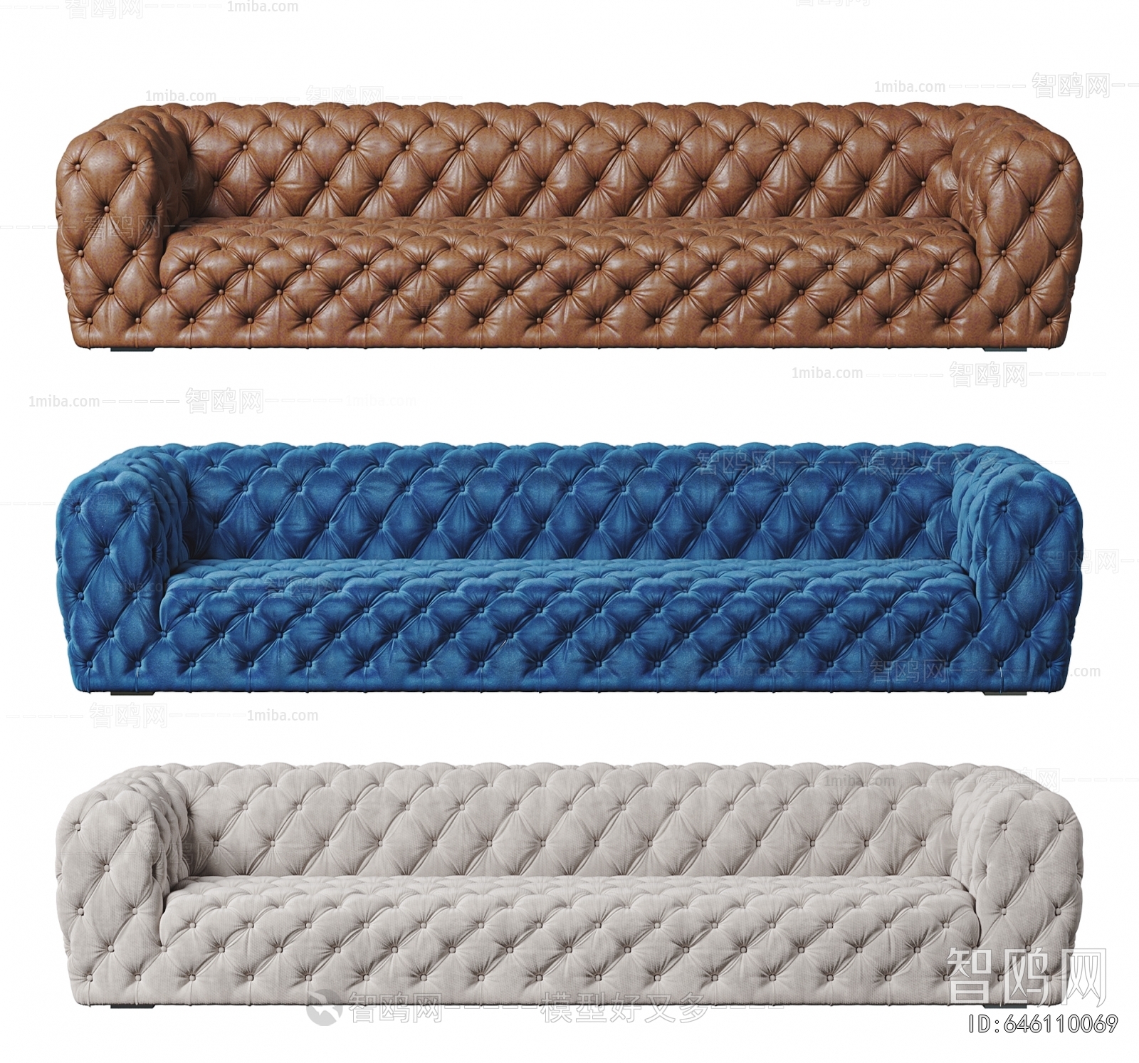 Modern Multi Person Sofa