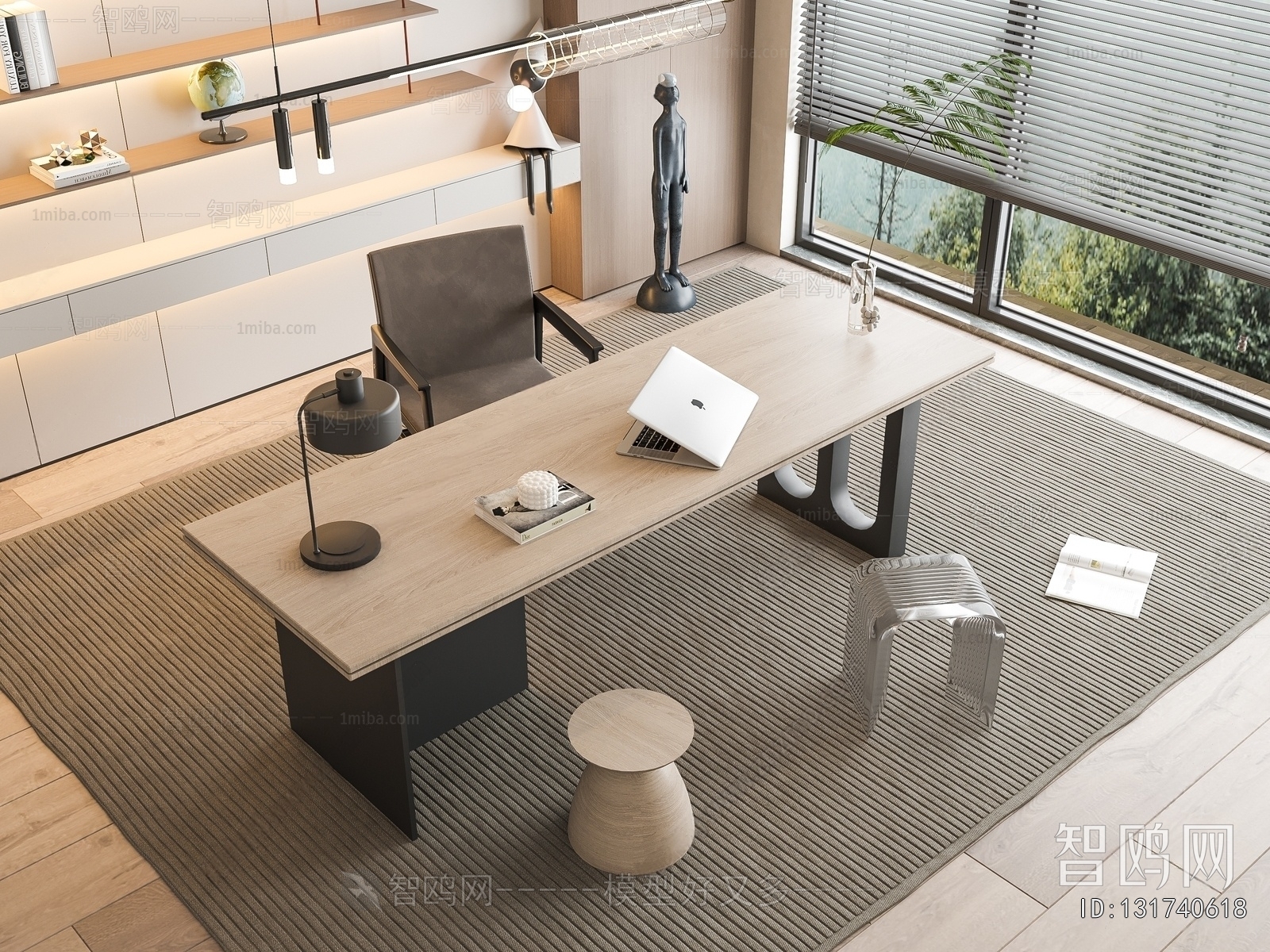 Modern Computer Desk And Chair