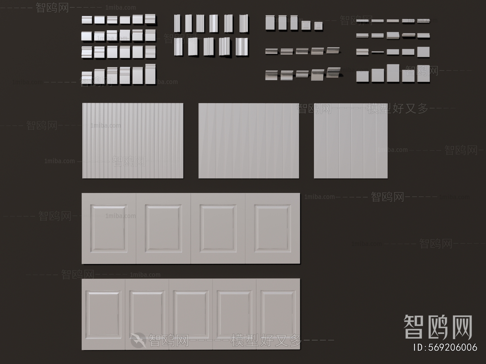 Simple European Style Panels