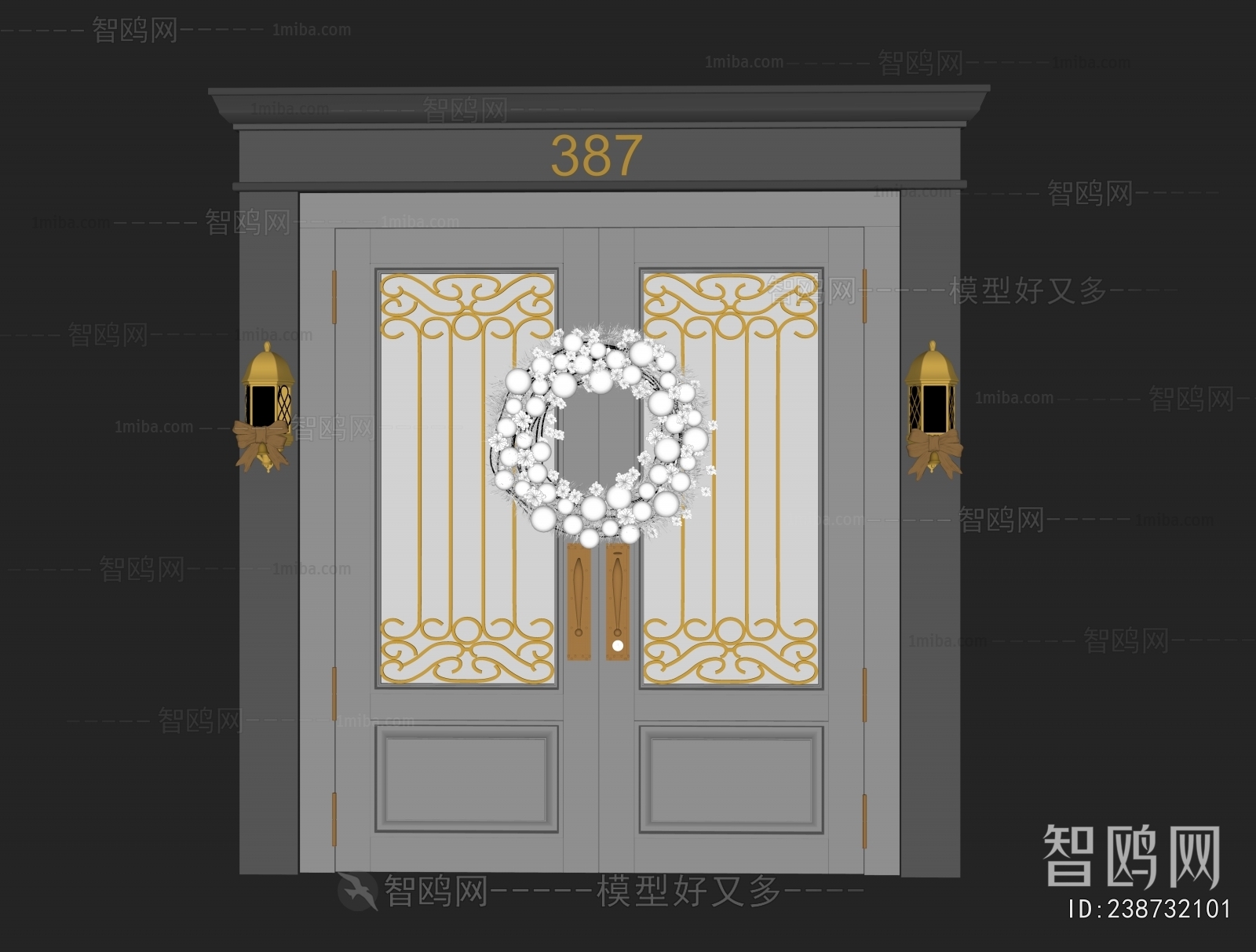 European Style Double Door