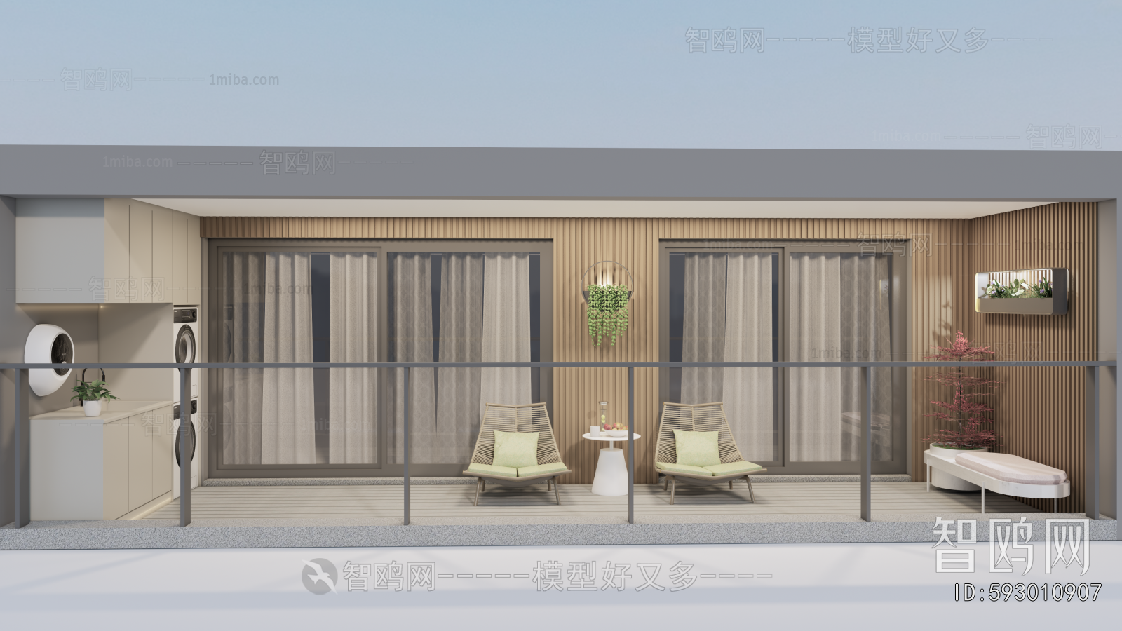 Modern Leisure Balcony