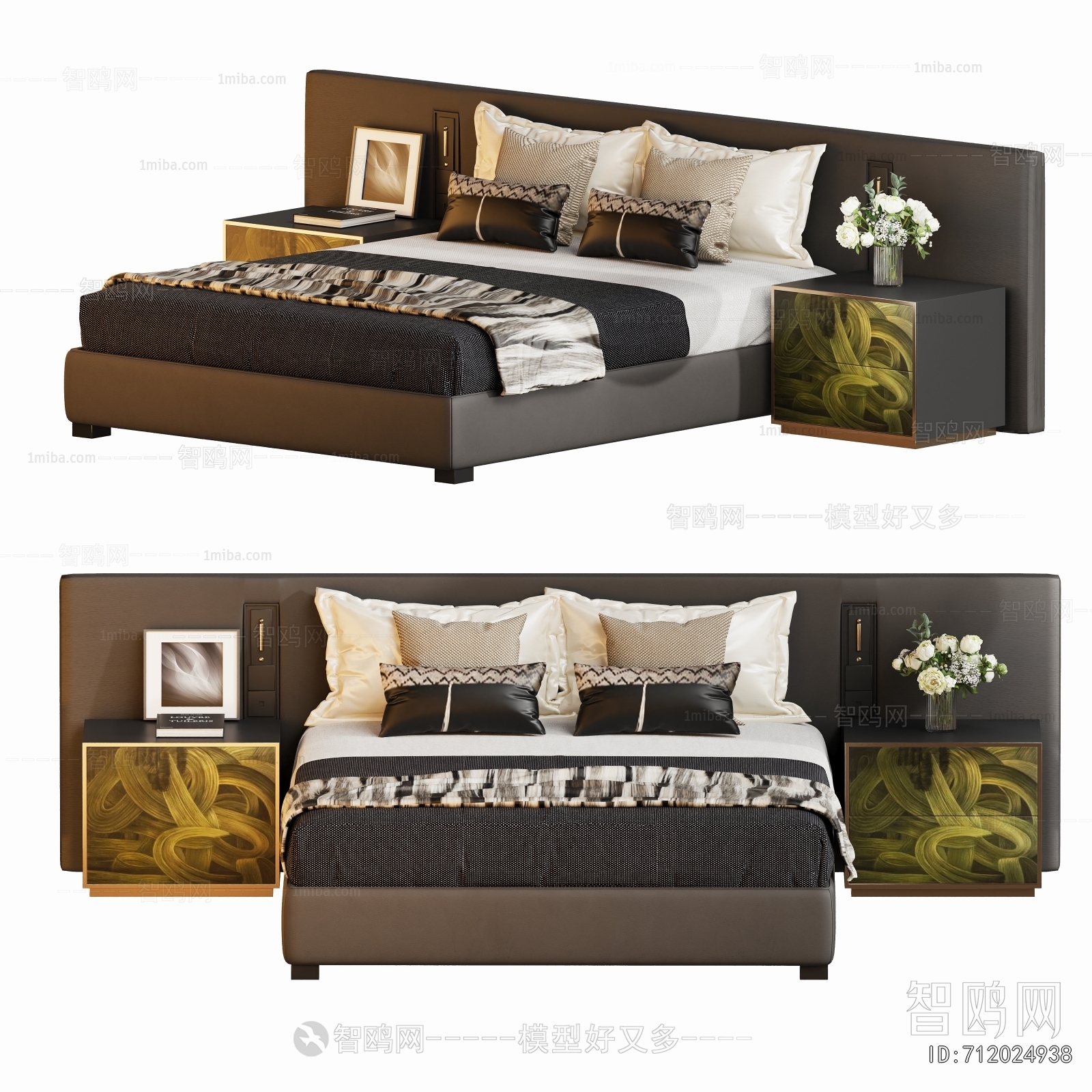 Modern Double Bed
