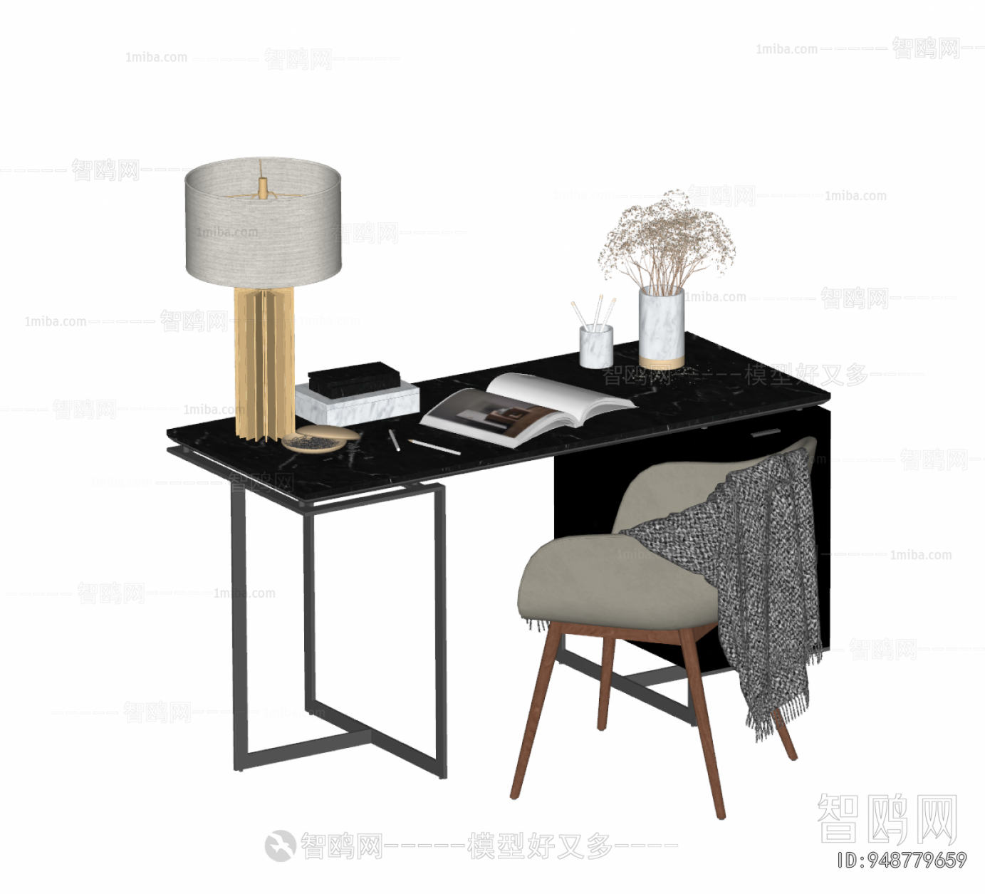 Modern Computer Desk And Chair