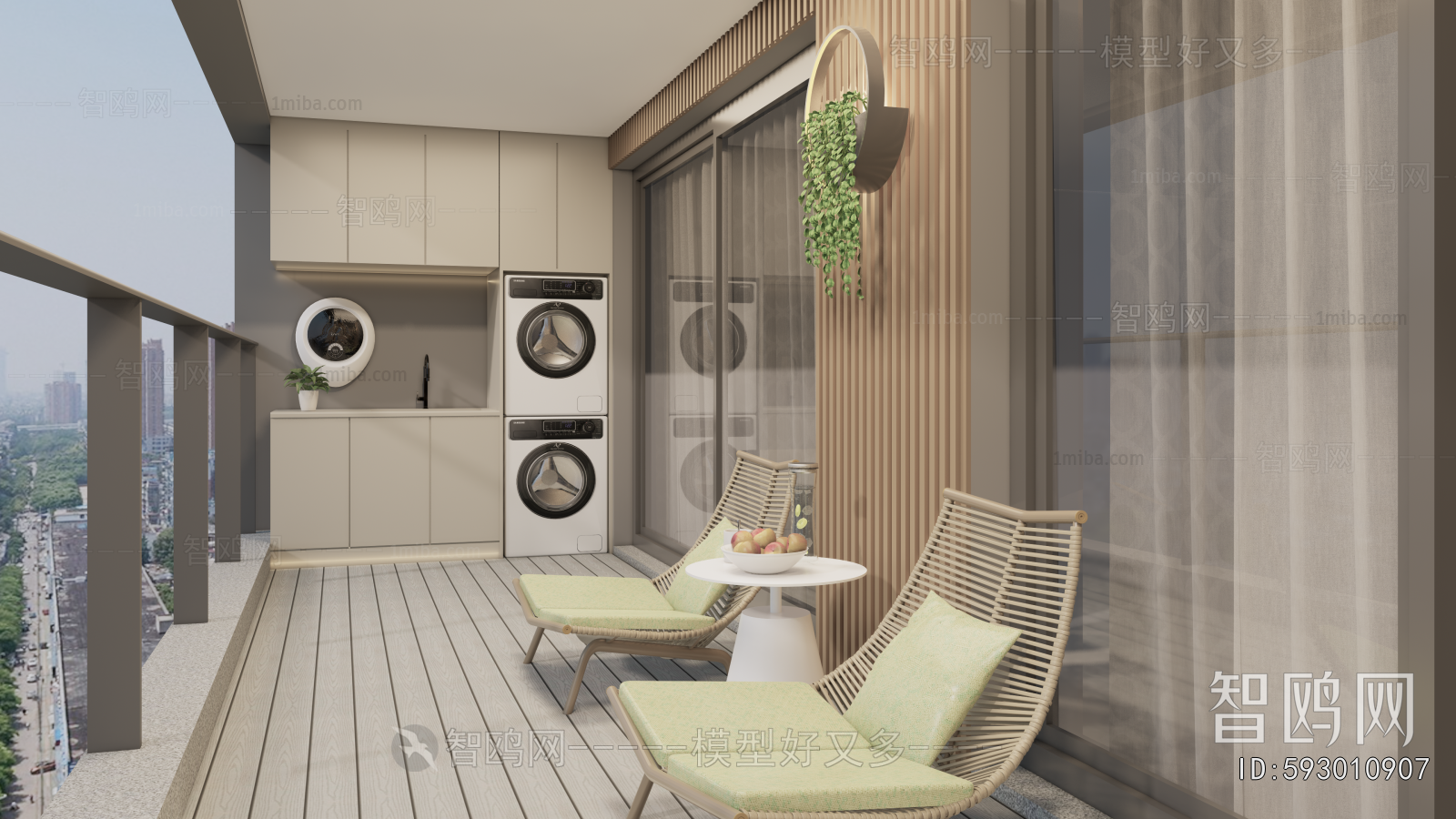Modern Leisure Balcony