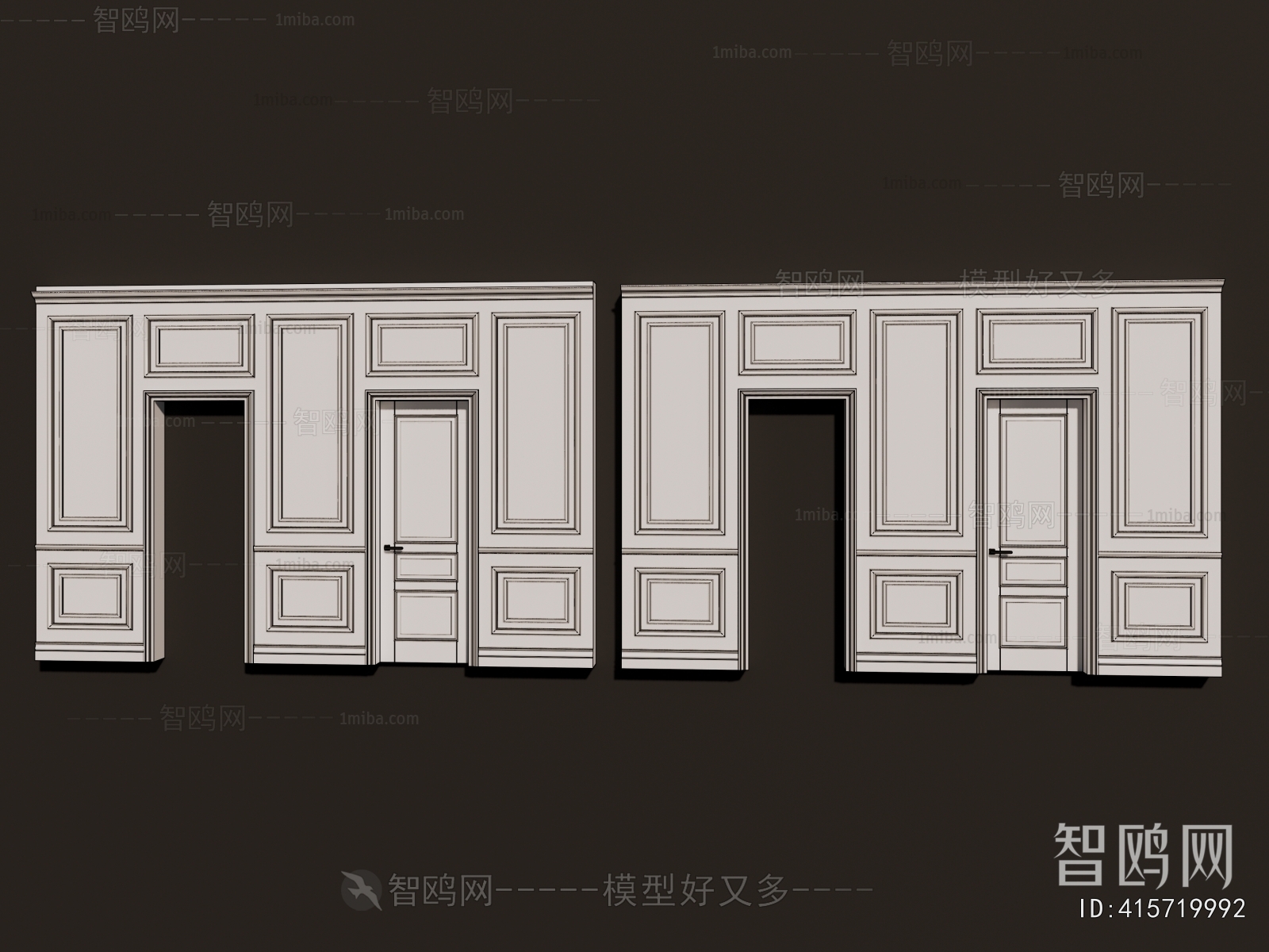 Simple European Style Panels