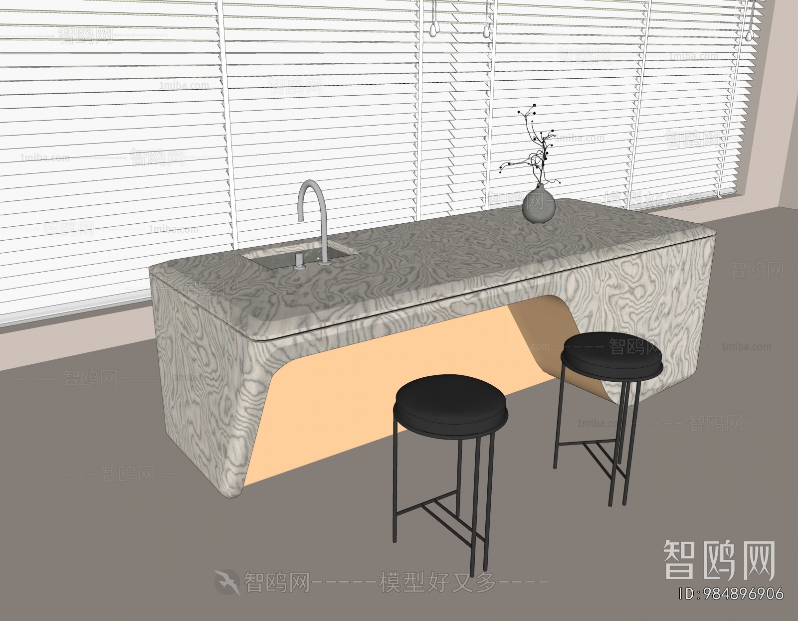 Modern Counter Bar
