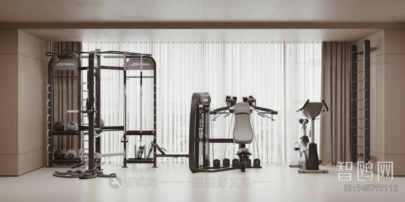 Modern Fitness Equipment