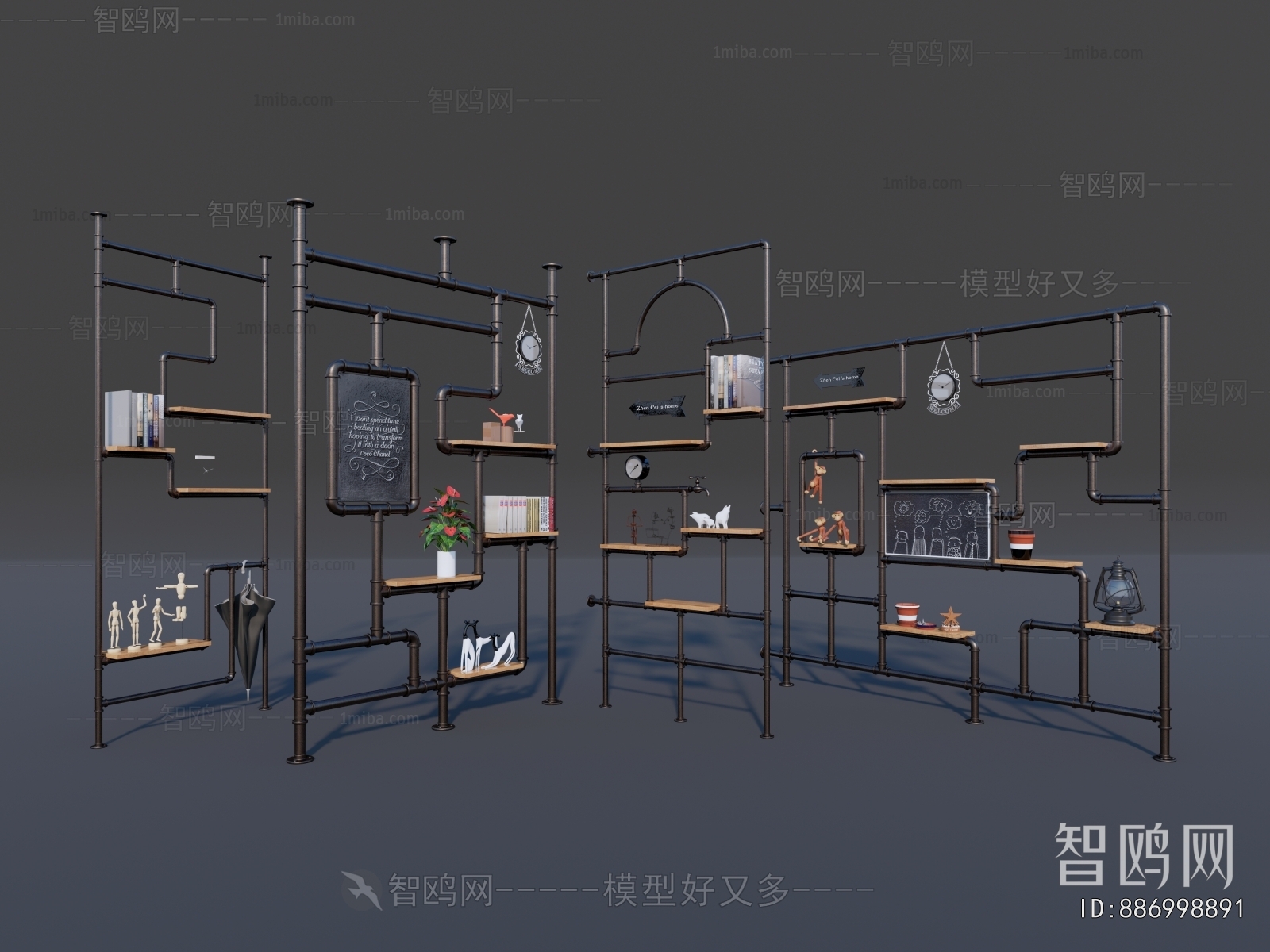 Industrial Style Shelving