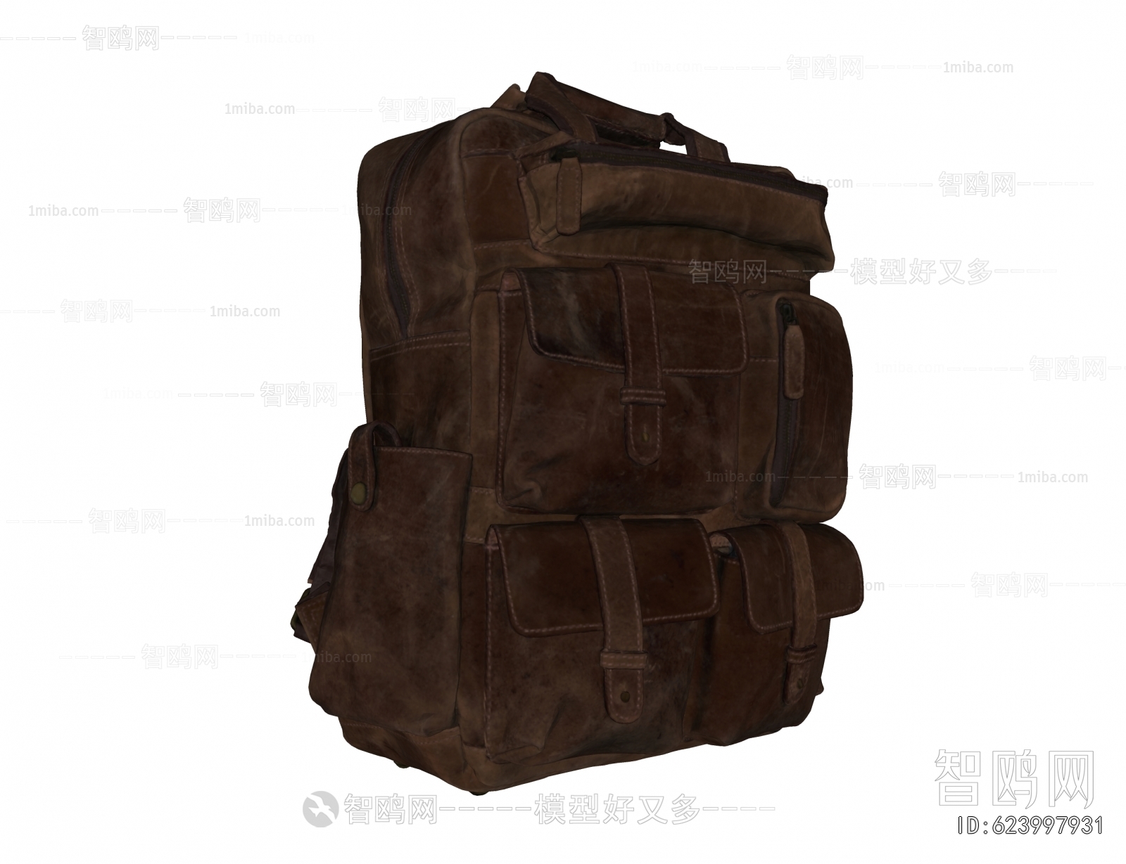 Modern Backpack And Backpack