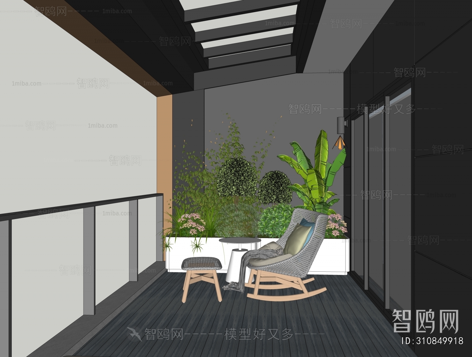 Modern Leisure Balcony