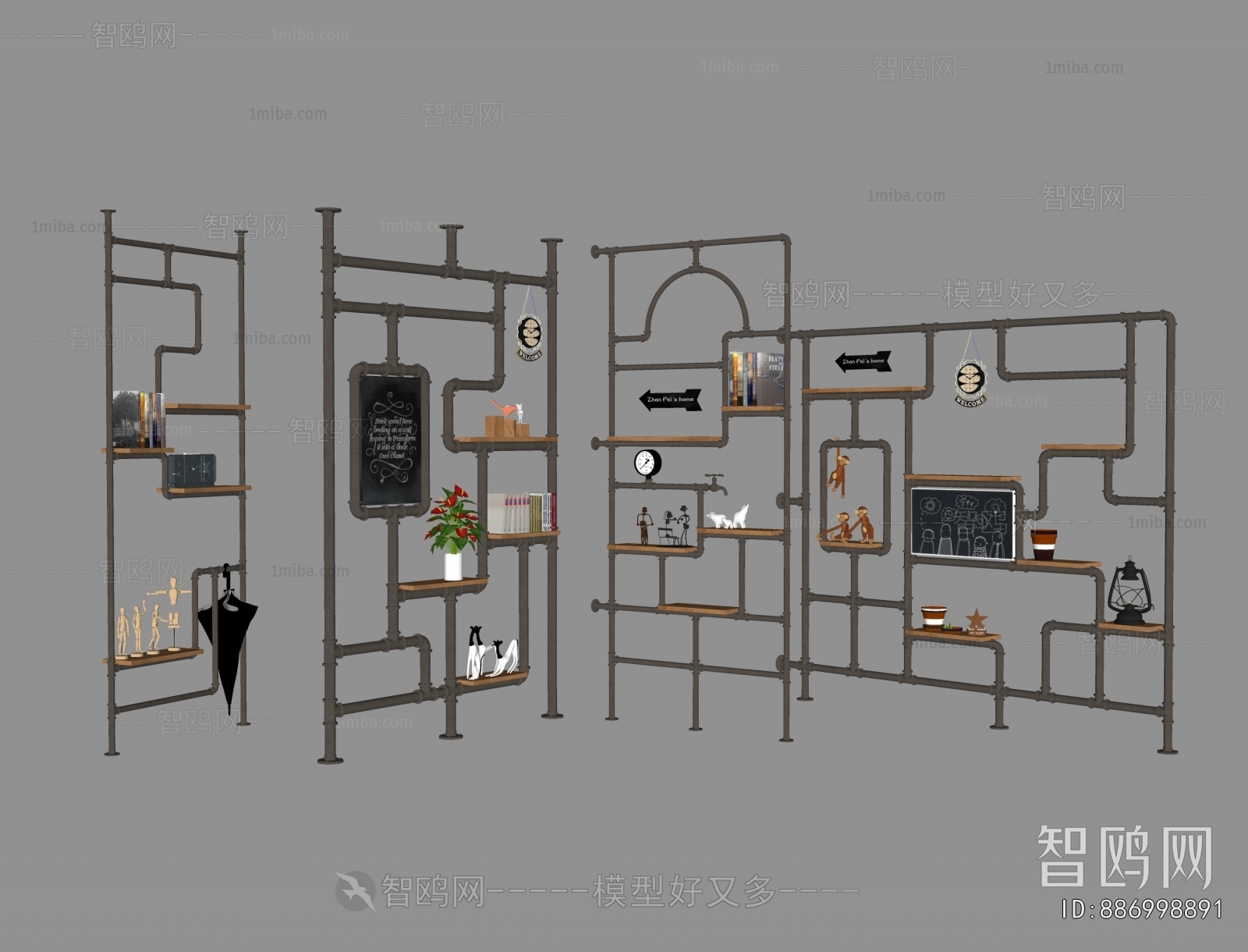 Industrial Style Shelving