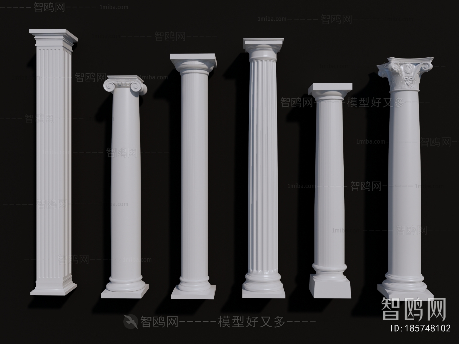 European Style Roman Pillar