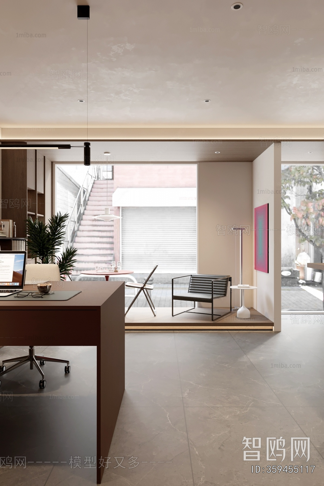 Modern Manager's Office