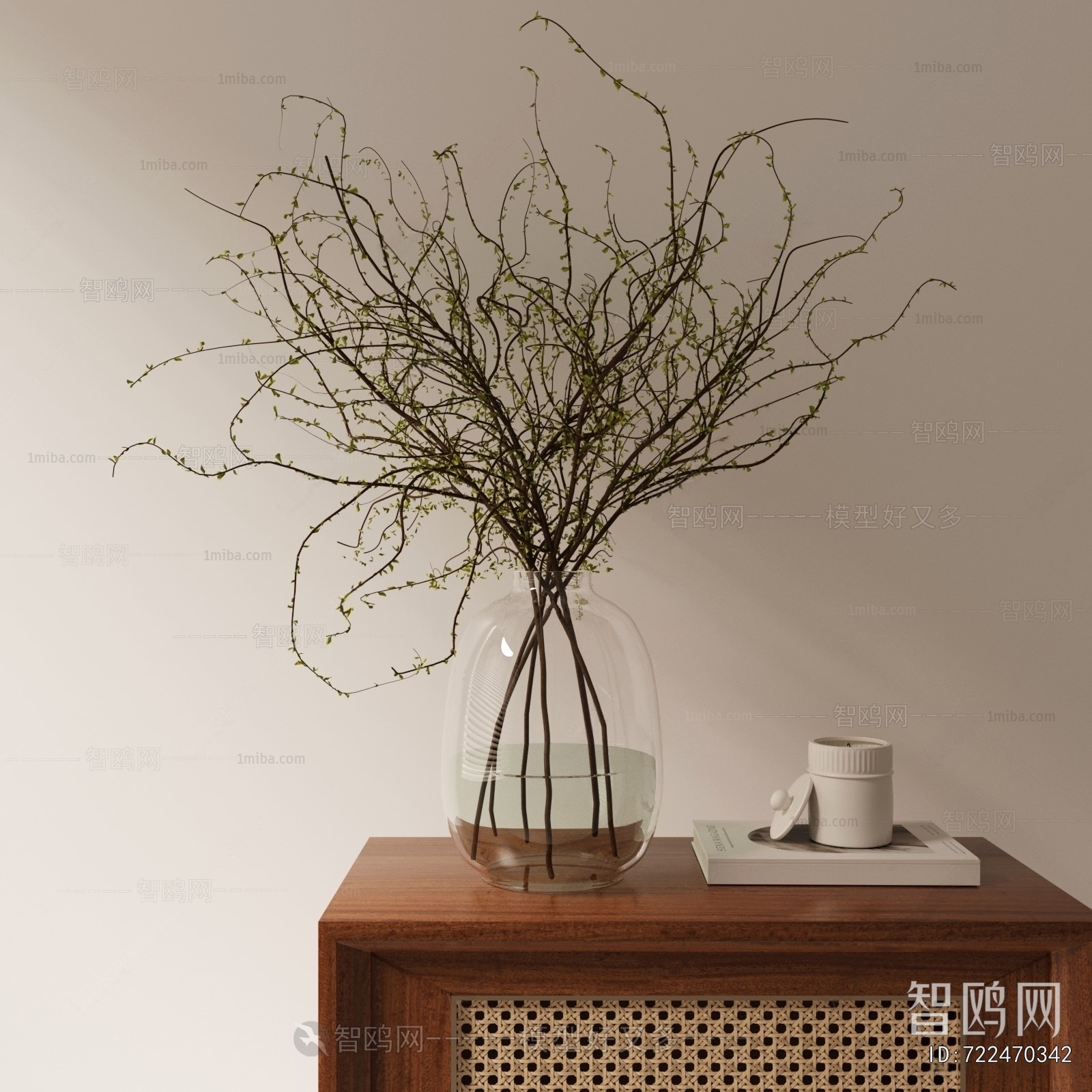 Modern Aquatic Green Plant