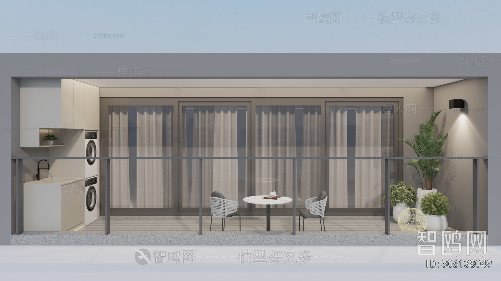 Modern Leisure Balcony