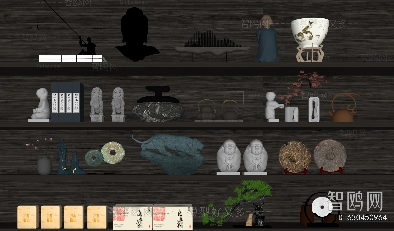 New Chinese Style Decorative Set