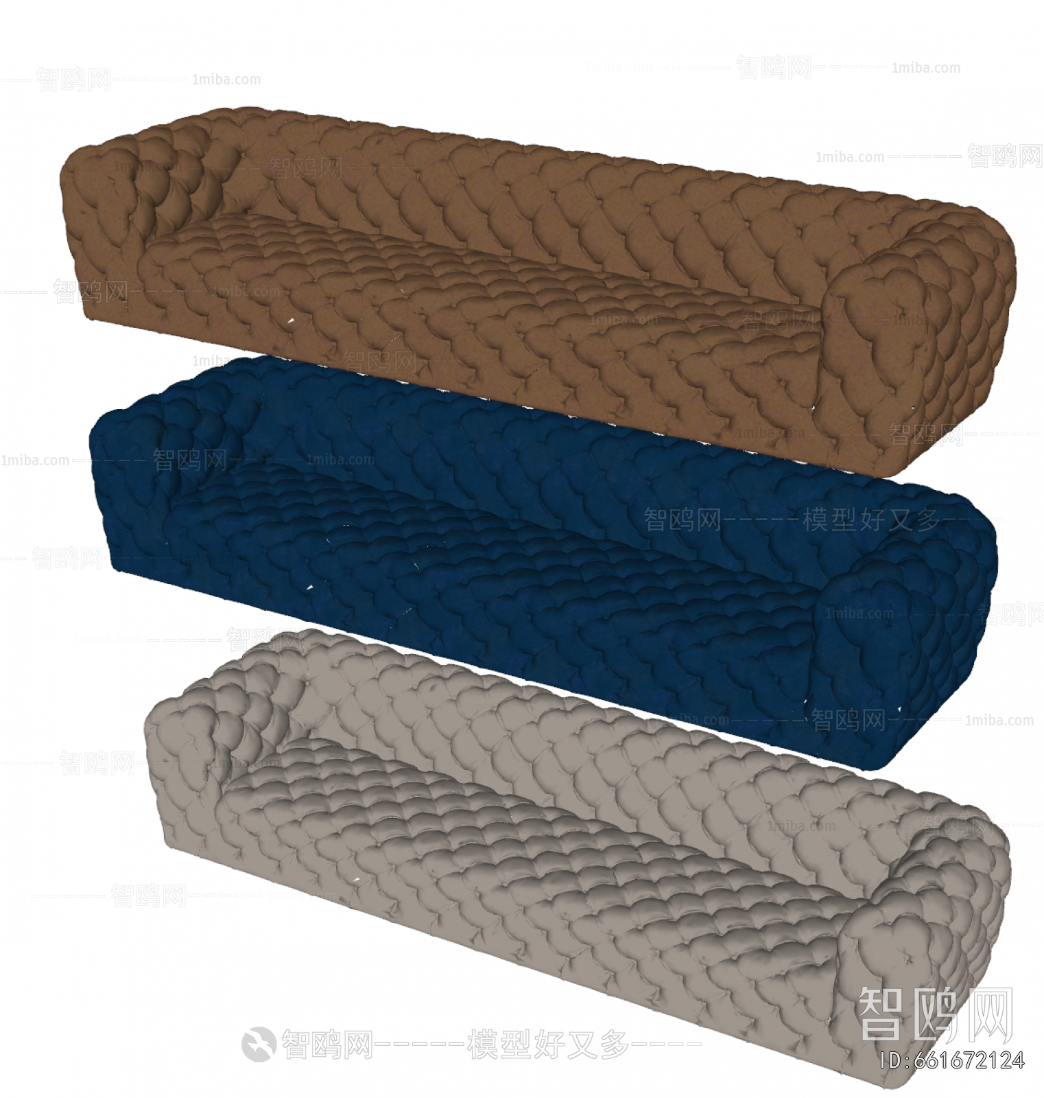 Modern Multi Person Sofa