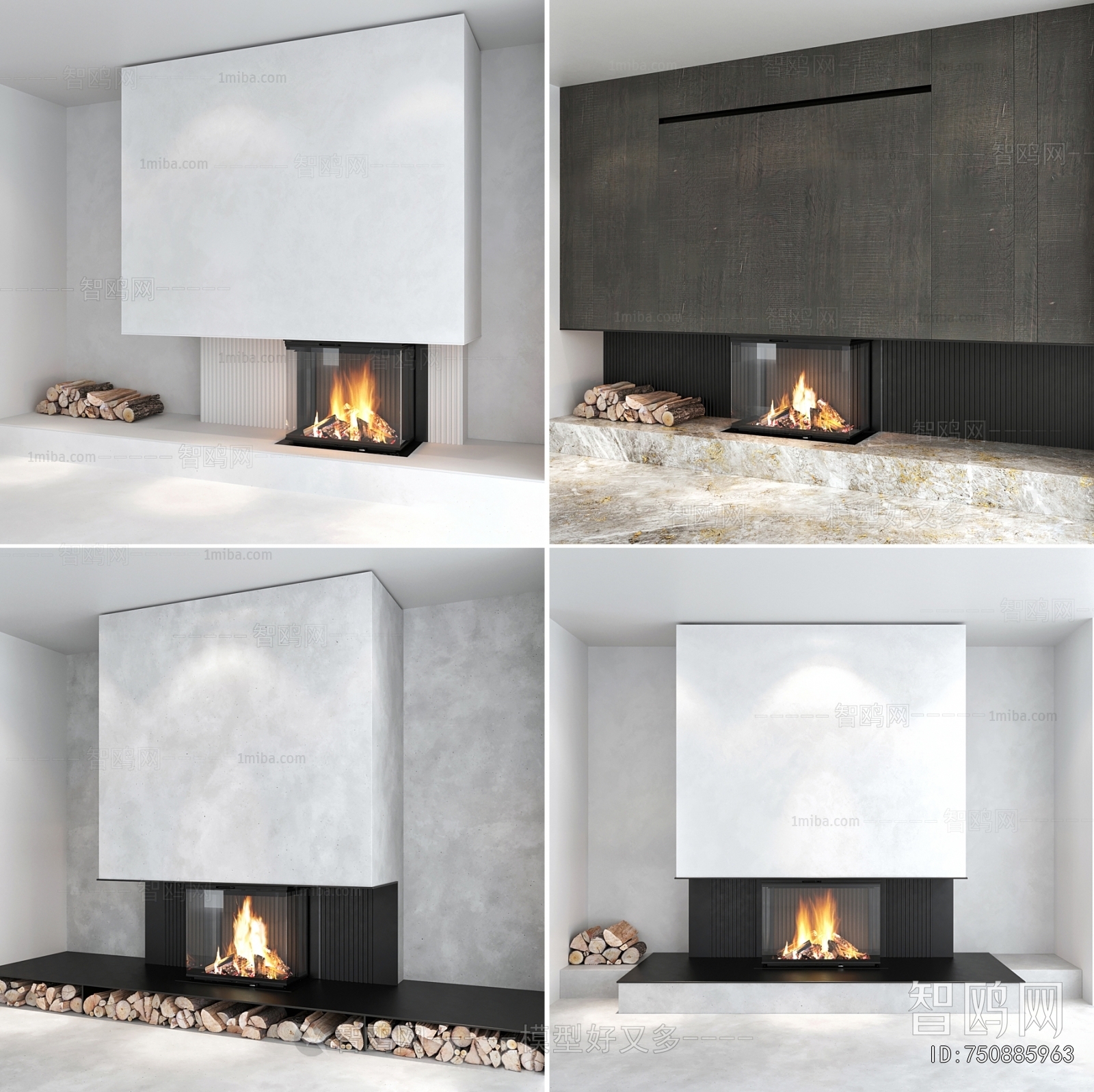Modern Fireplace