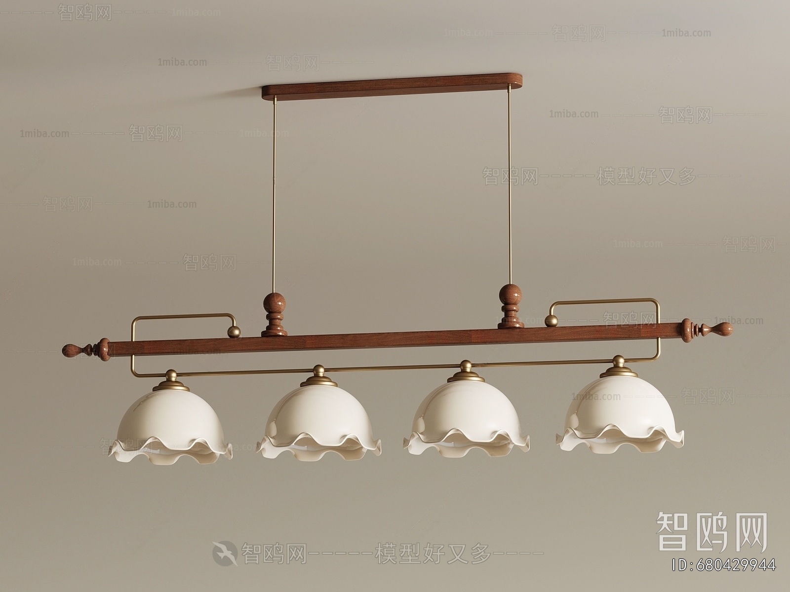 French Style Long Chandelier