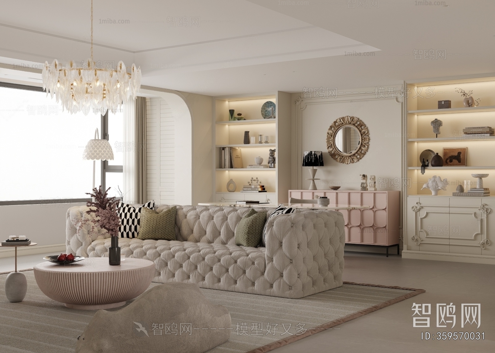 French Style A Living Room