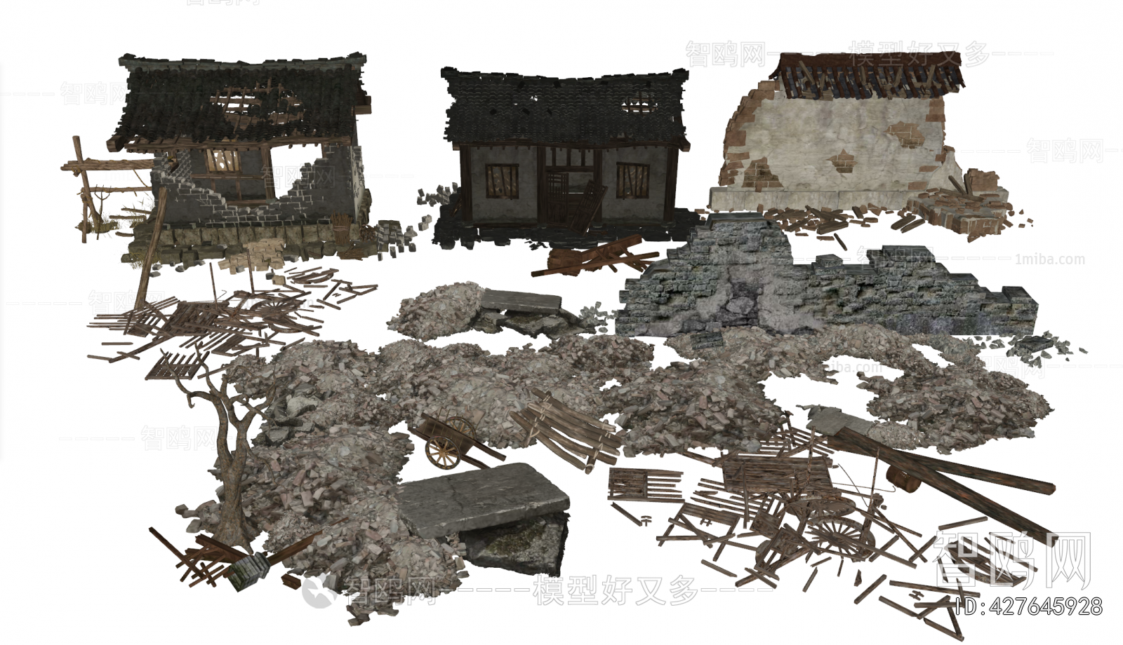 Chinese Style Building Component