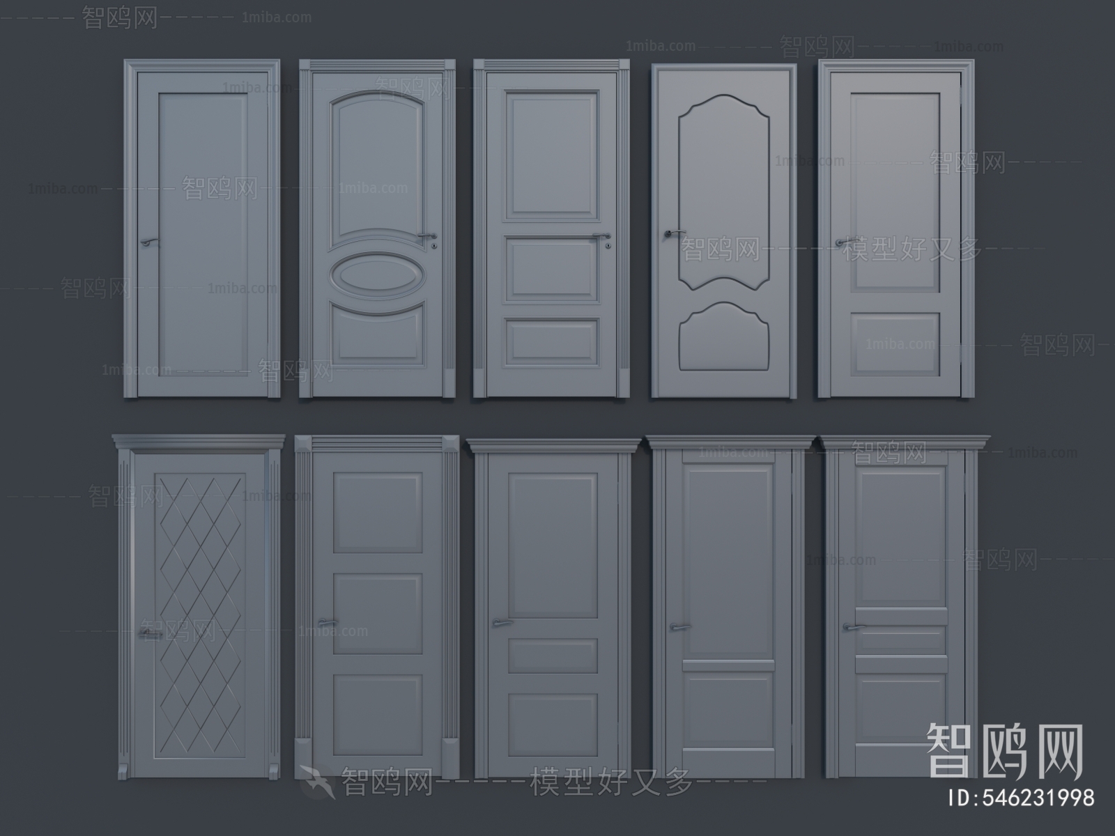 European Style Single Door