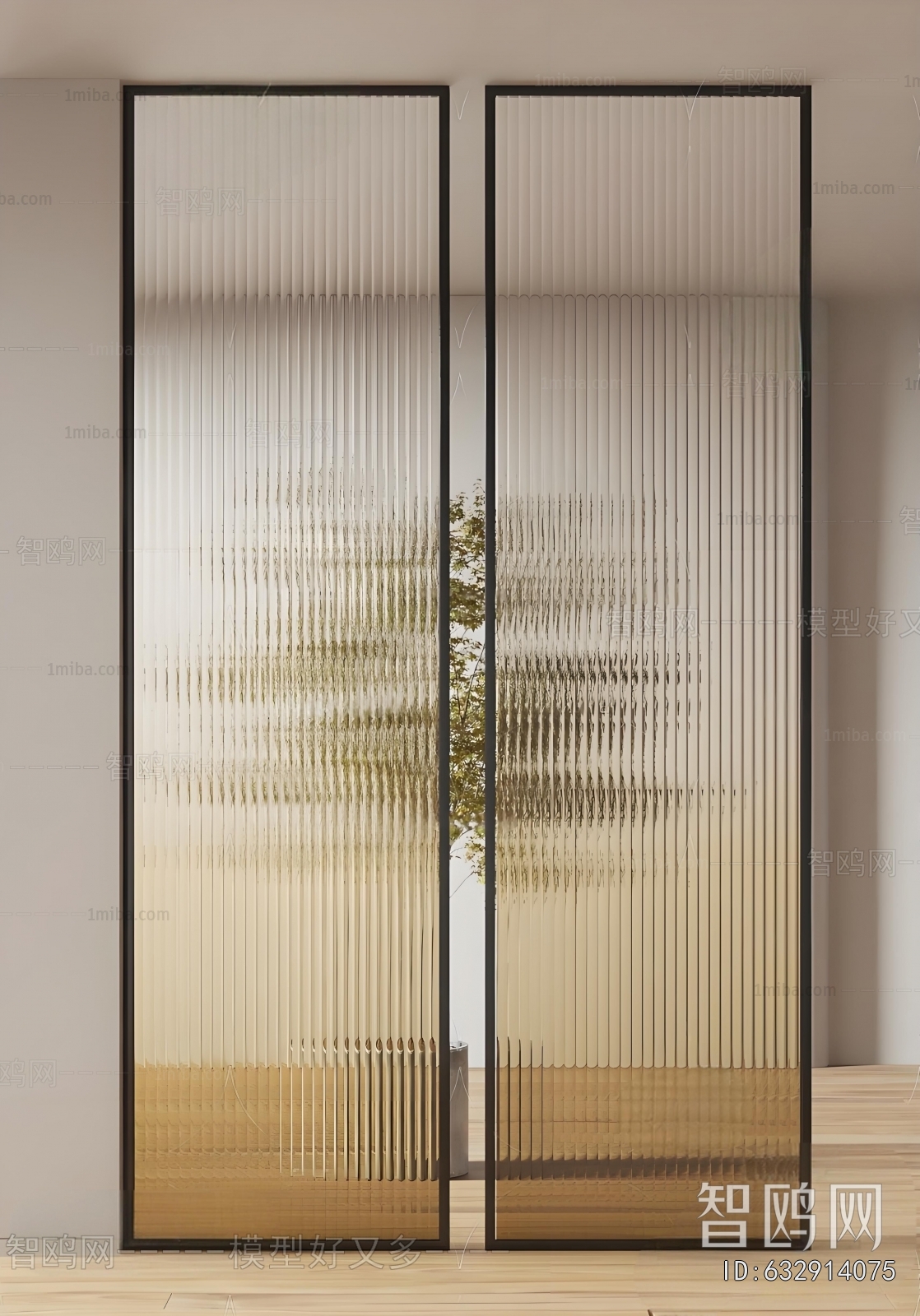Modern Glass Screen Partition