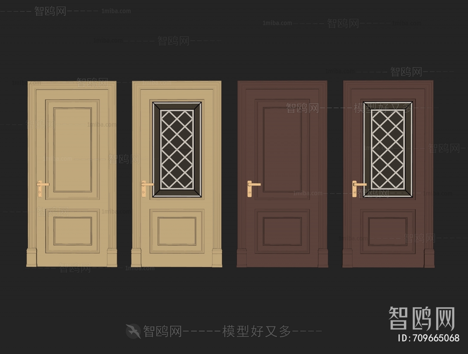 European Style Single Door