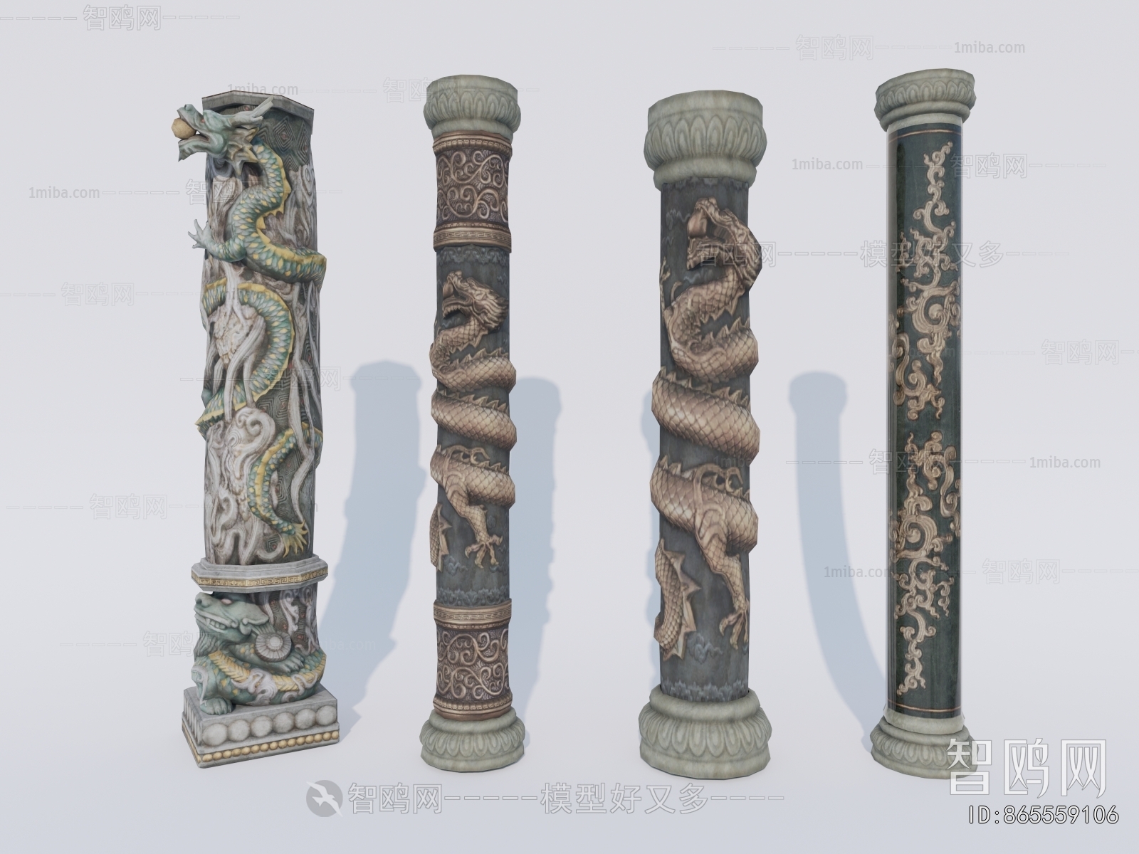 Chinese Style Column