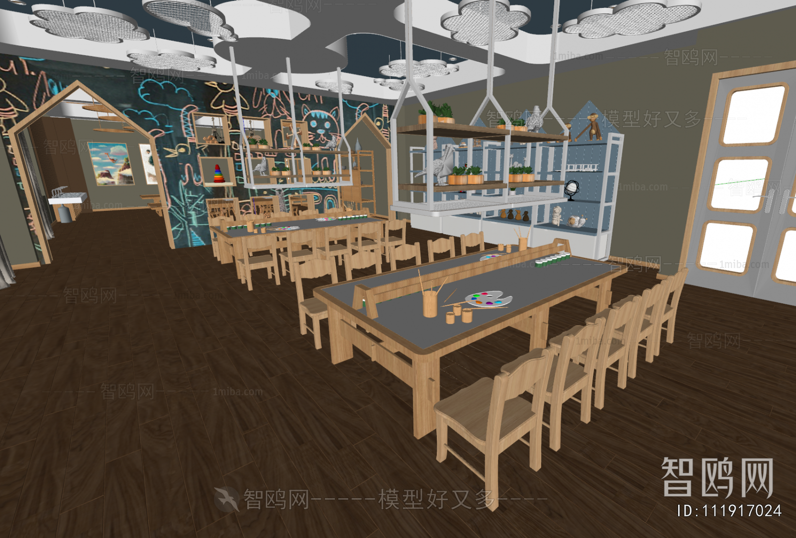 Modern Kindergarten Classrooms