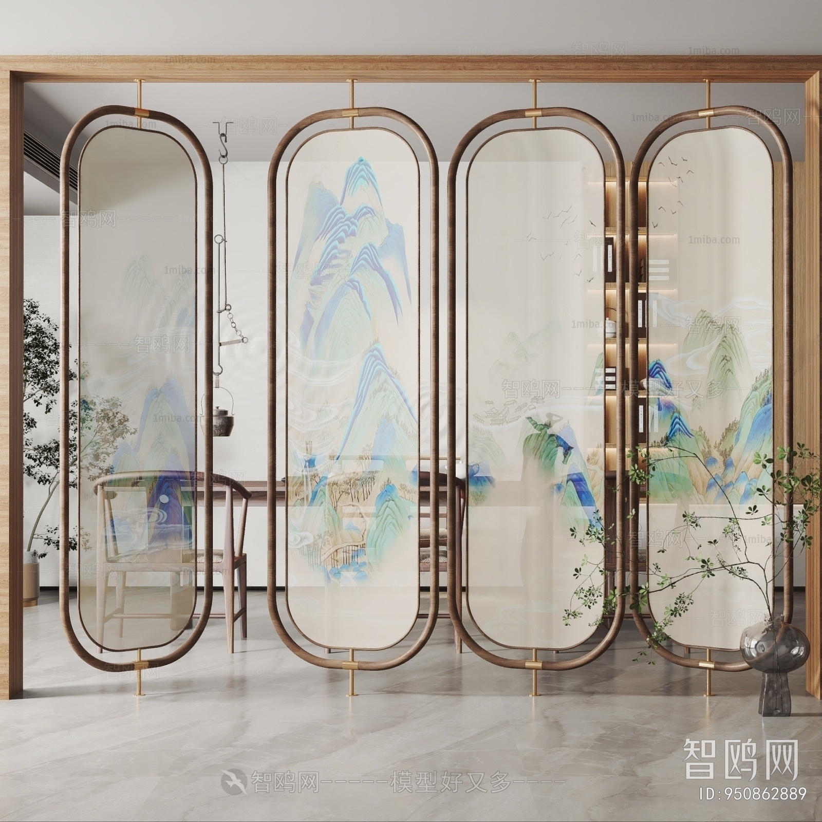 New Chinese Style Partition